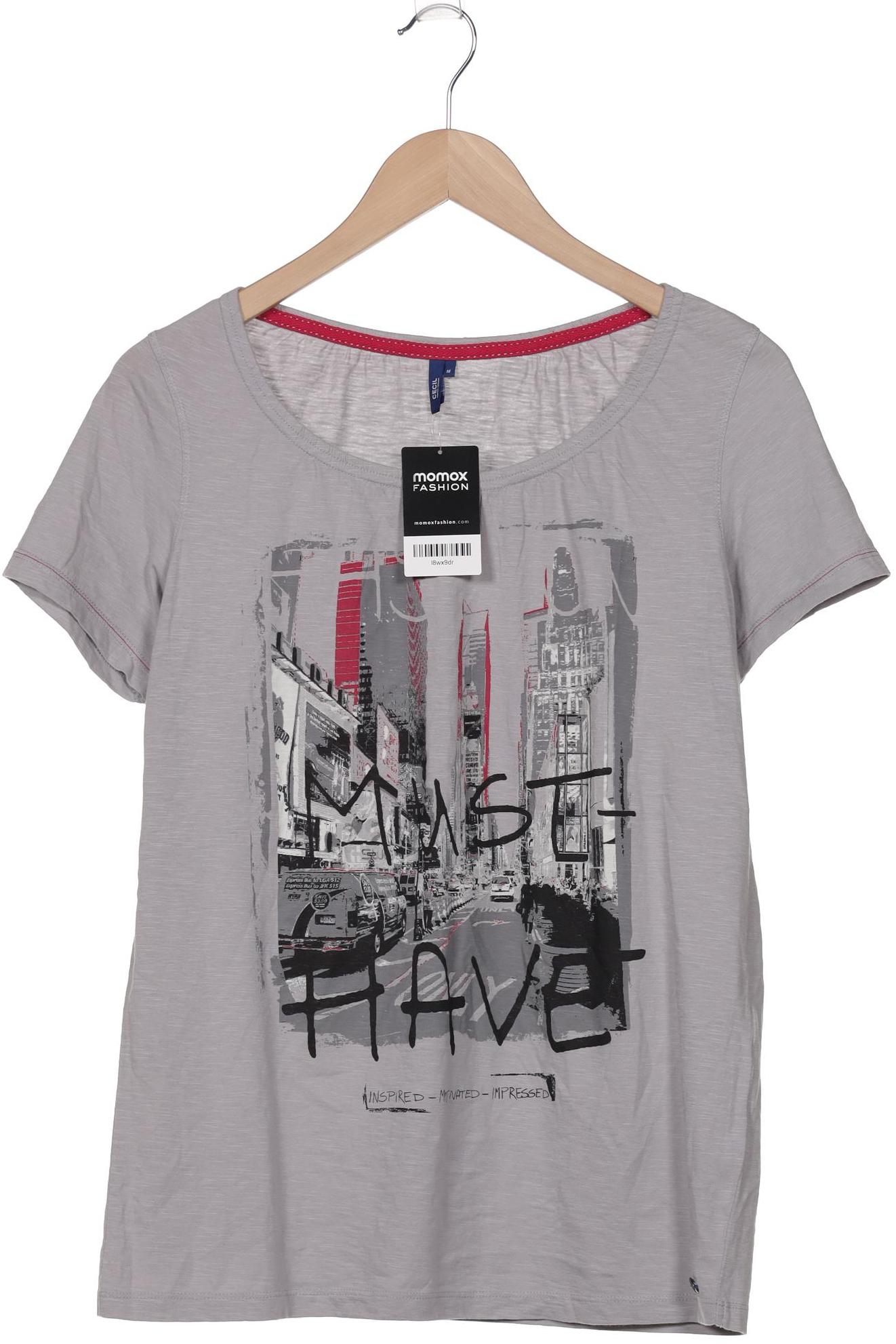 

Cecil Damen T-Shirt, grau, Gr. 38
