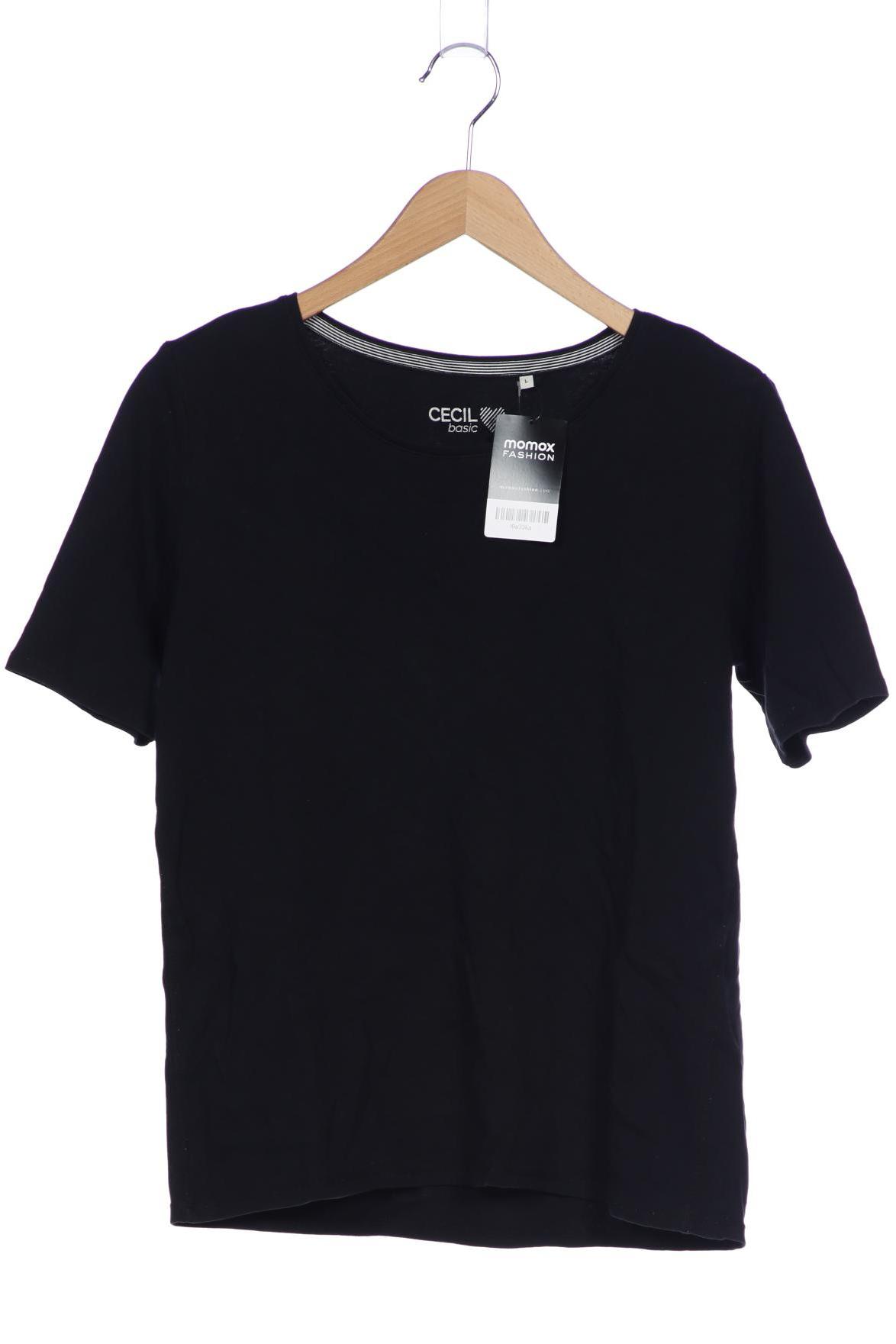 

Cecil Damen T-Shirt, schwarz, Gr. 42