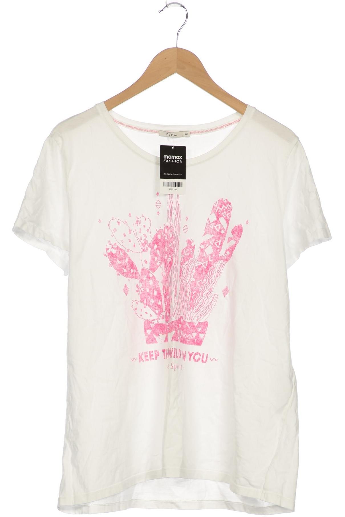 Thumbnail - Cecil Damen T-Shirt, weiß, Gr. 46