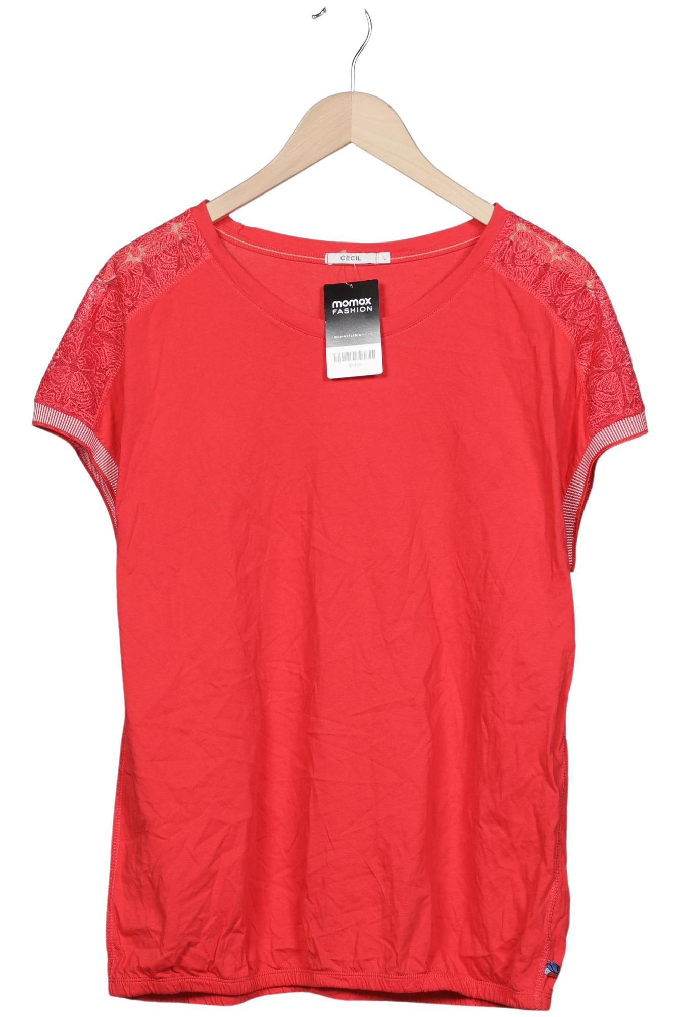 

Cecil Damen T-Shirt, rot, Gr. 42