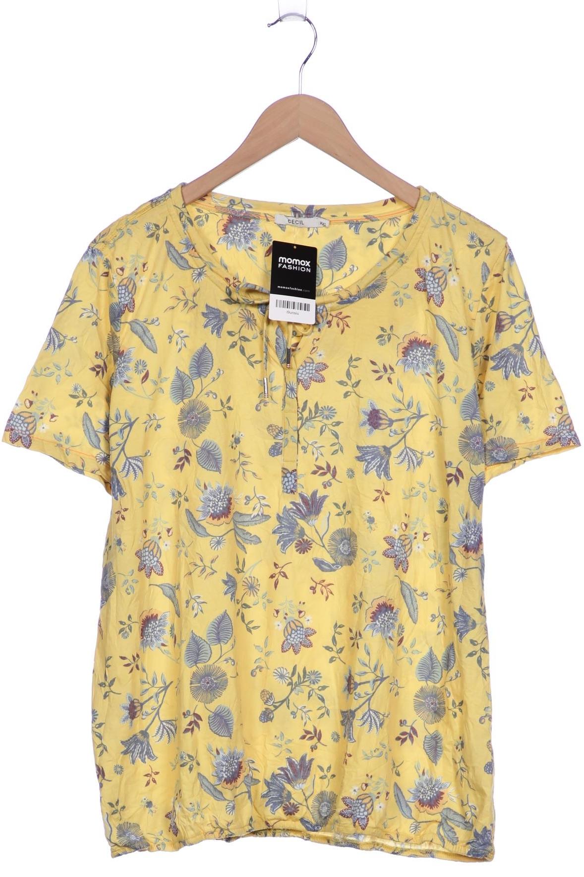 

Cecil Damen T-Shirt, gelb, Gr. 46