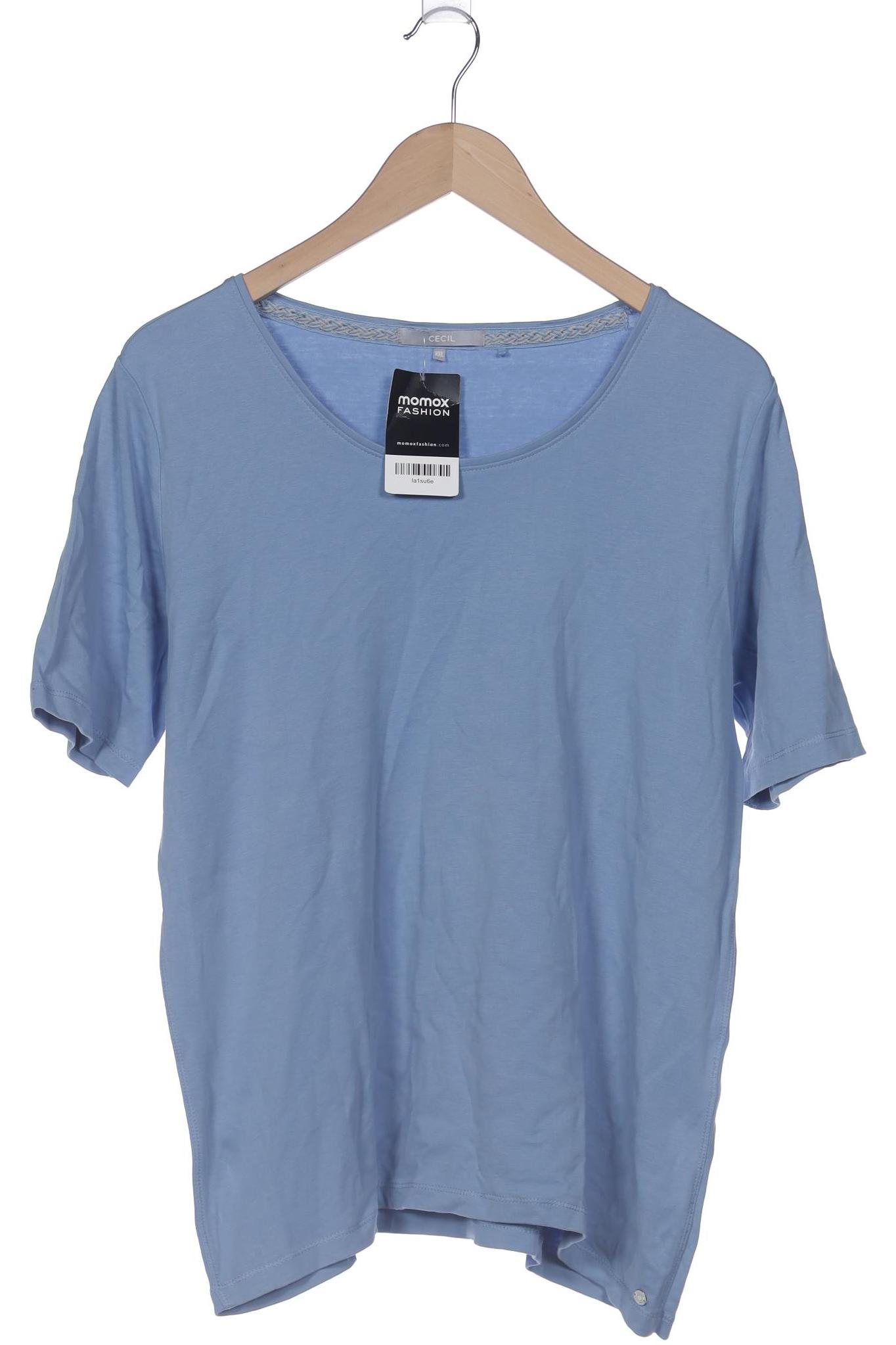 

Cecil Damen T-Shirt, blau, Gr. 46