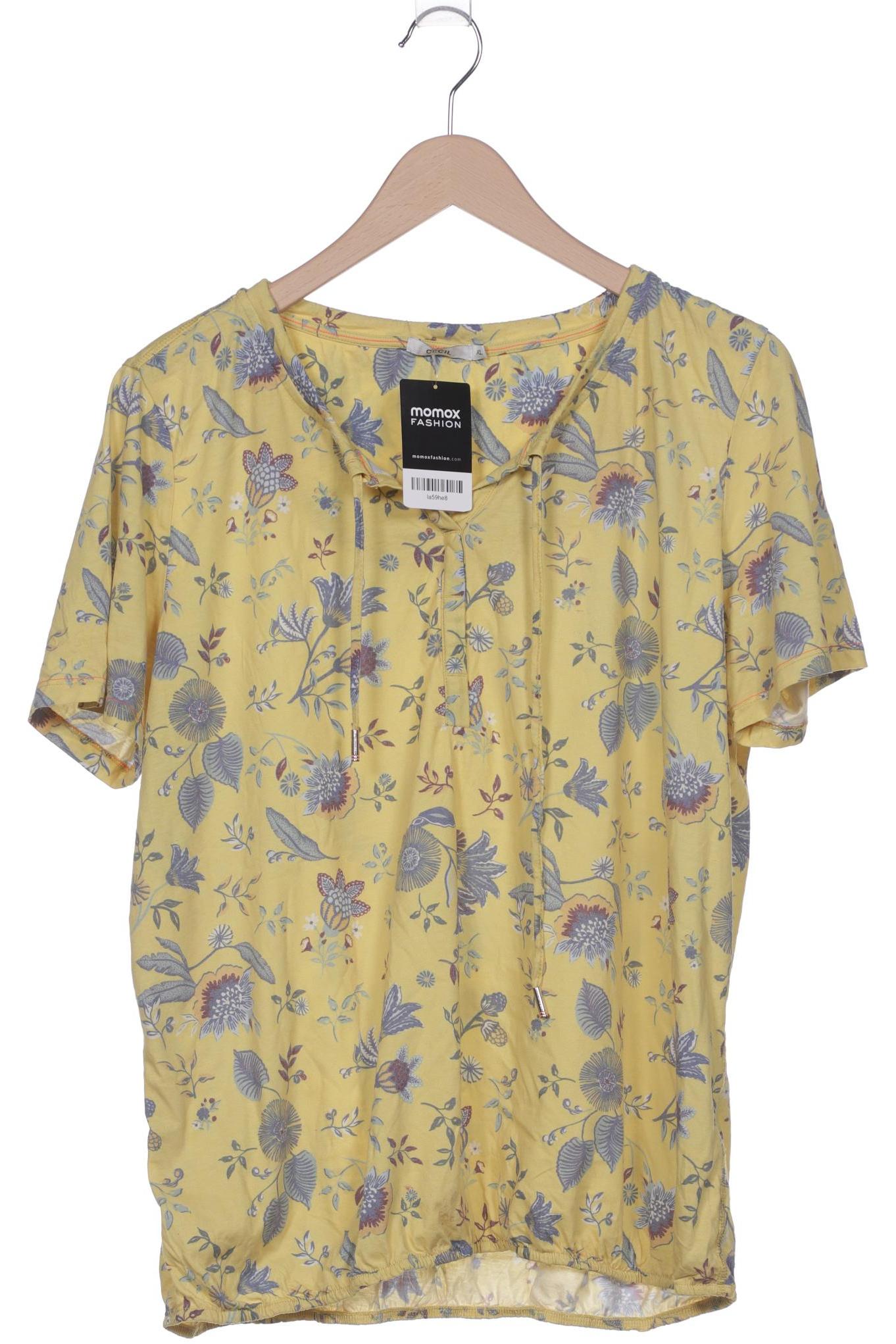 

Cecil Damen T-Shirt, gelb, Gr. 44