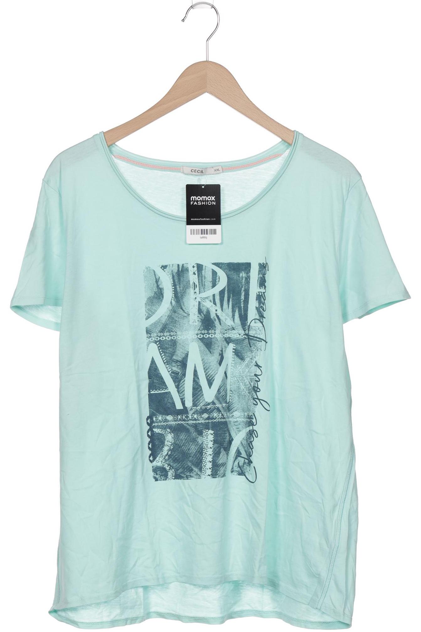 

CECIL Damen T-Shirt, hellgrün