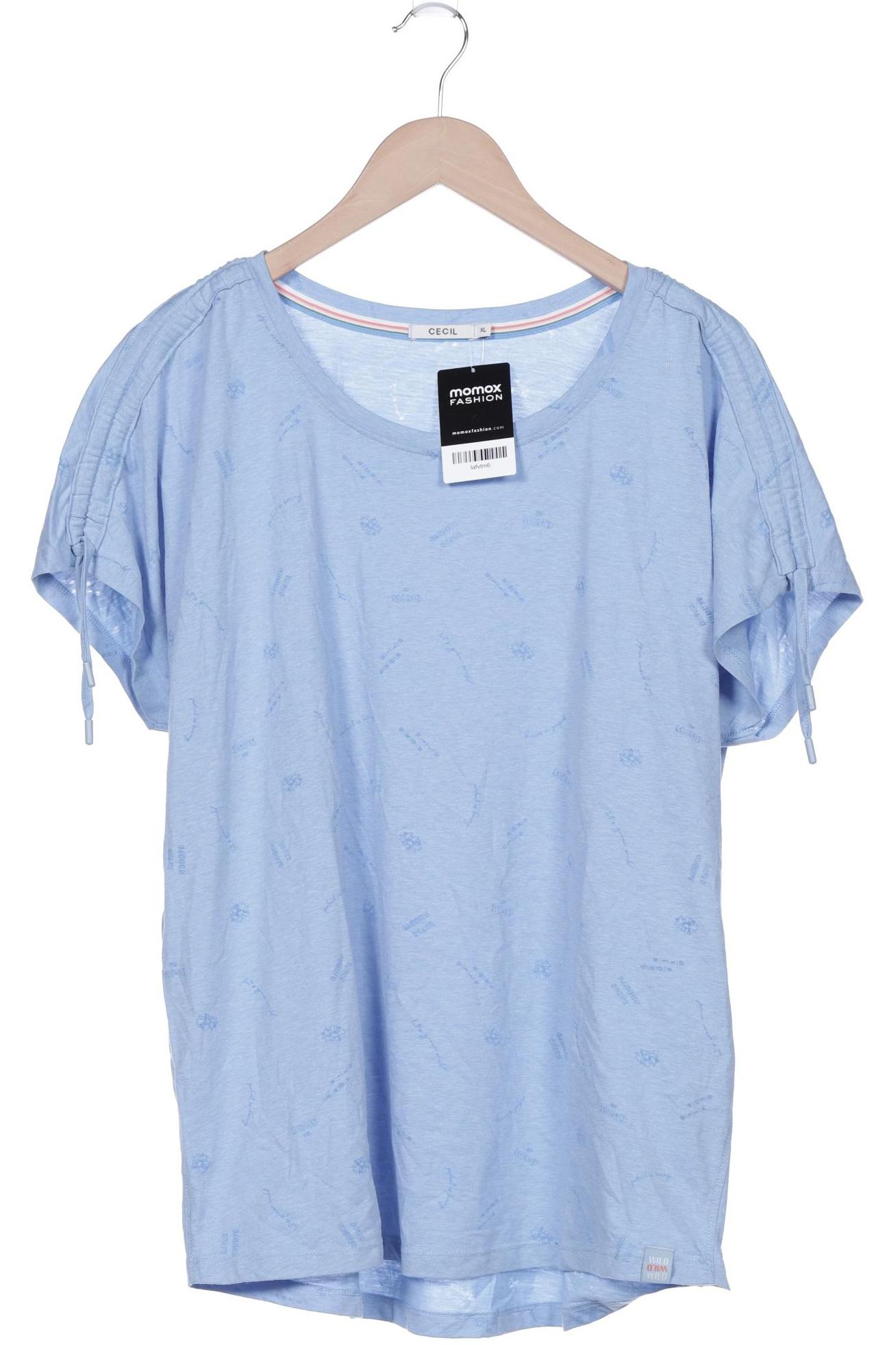 

Cecil Damen T-Shirt, blau, Gr. 44