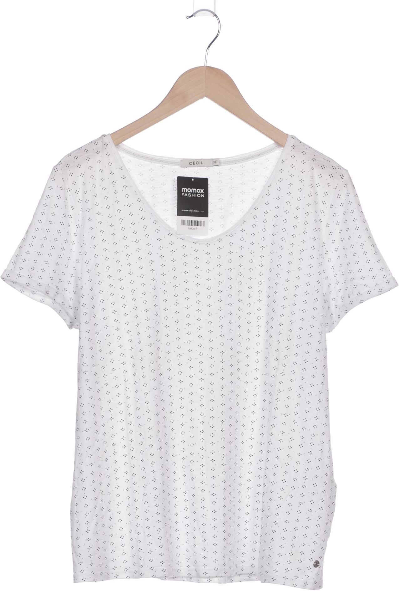 

Cecil Damen T-Shirt, weiß, Gr. 44