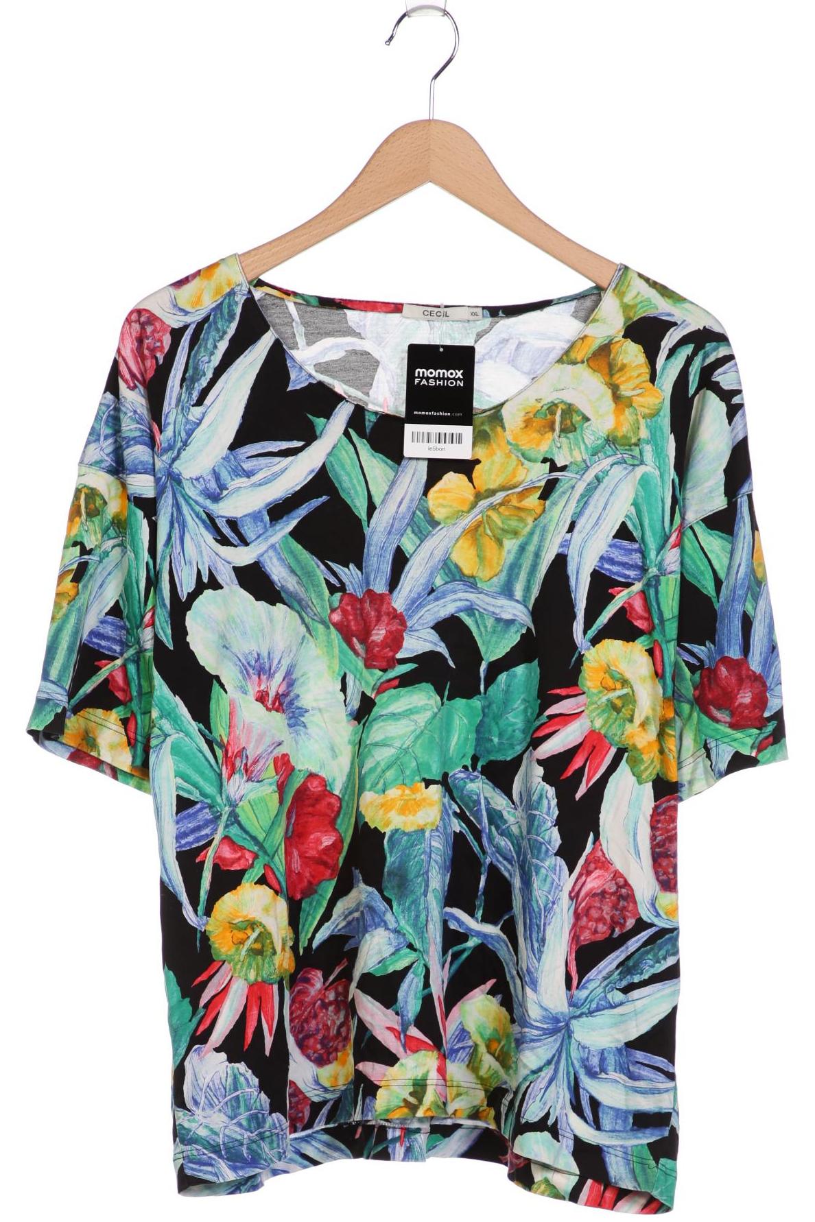 

Cecil Damen T-Shirt, mehrfarbig, Gr. 46