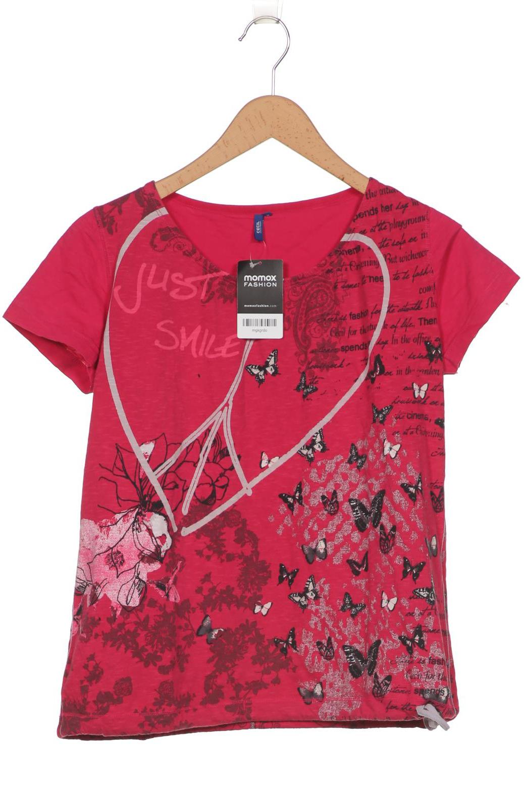 

CECIL Damen T-Shirt, pink