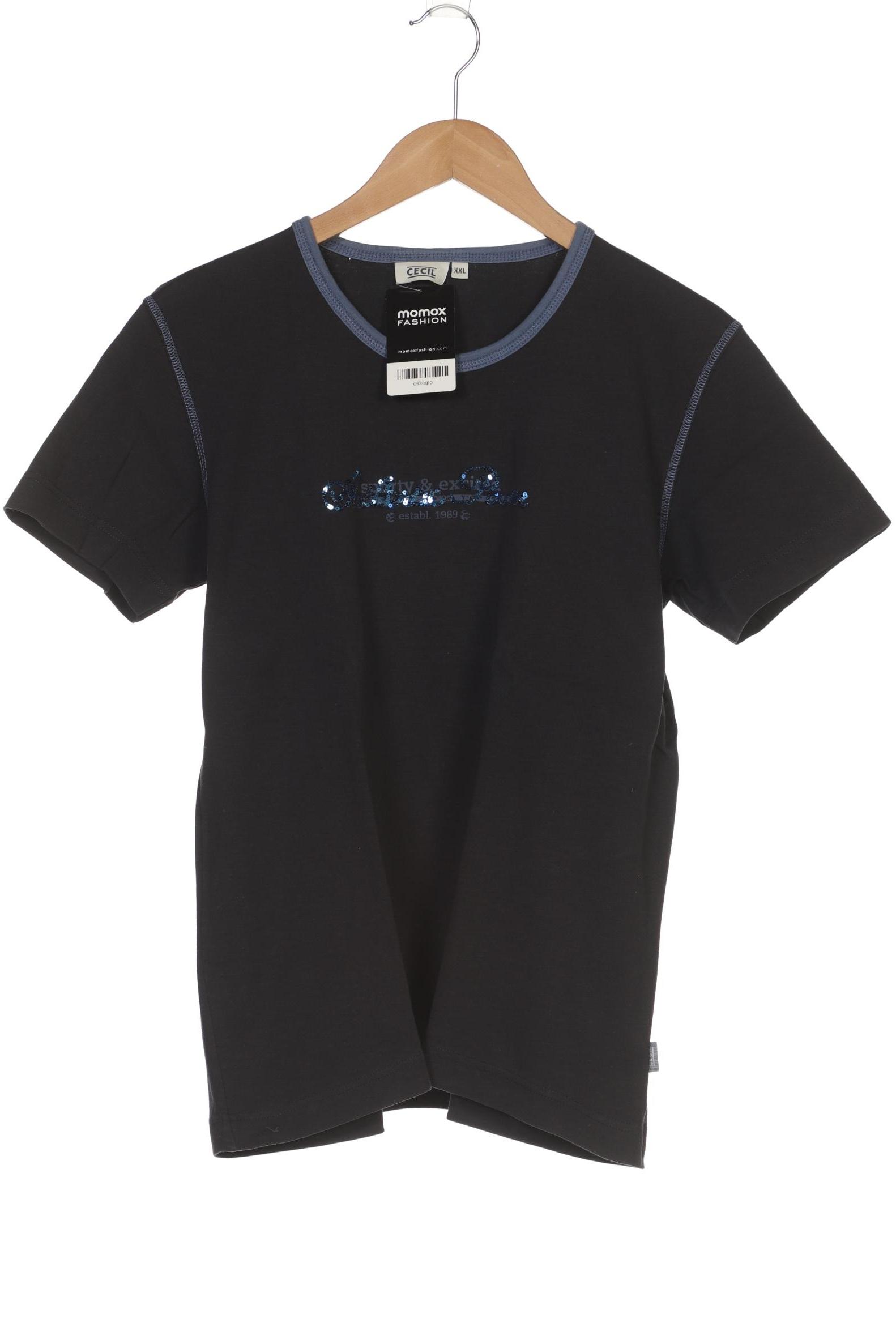 

Cecil Damen T-Shirt, marineblau, Gr. 46