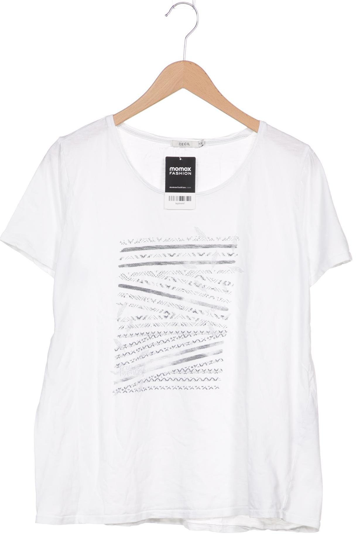

CECIL Damen T-Shirt, weiß
