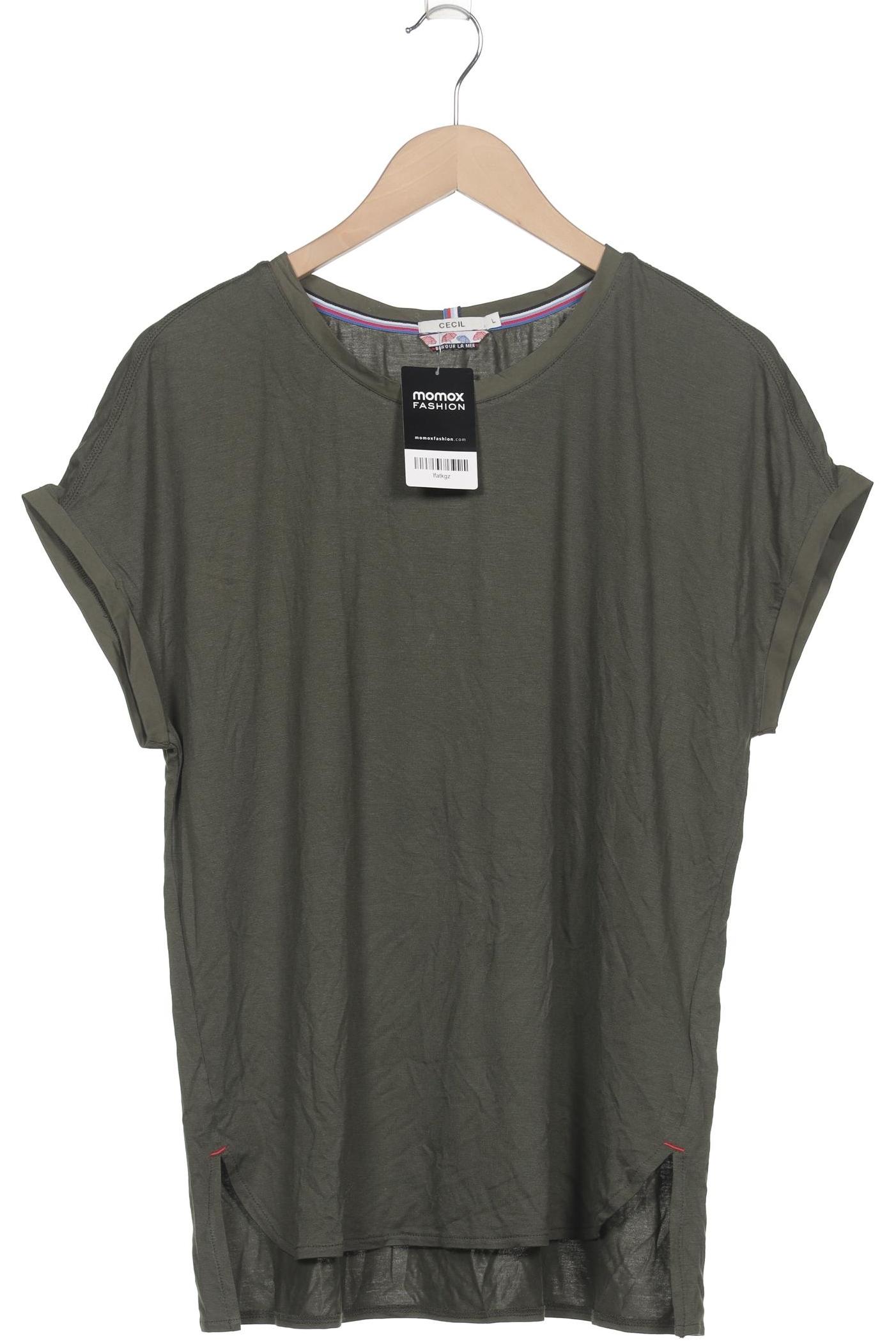 

Cecil Damen T-Shirt, grün, Gr. 42