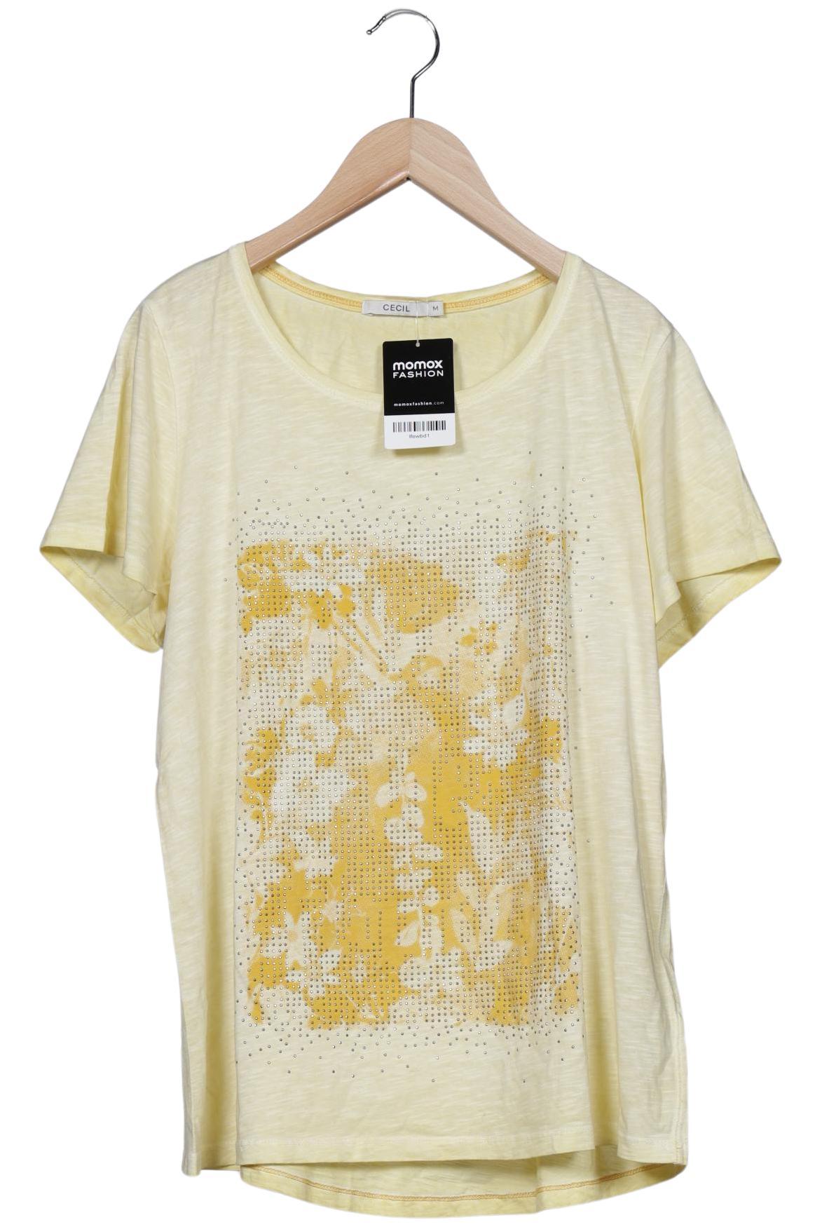 

Cecil Damen T-Shirt, gelb, Gr. 38