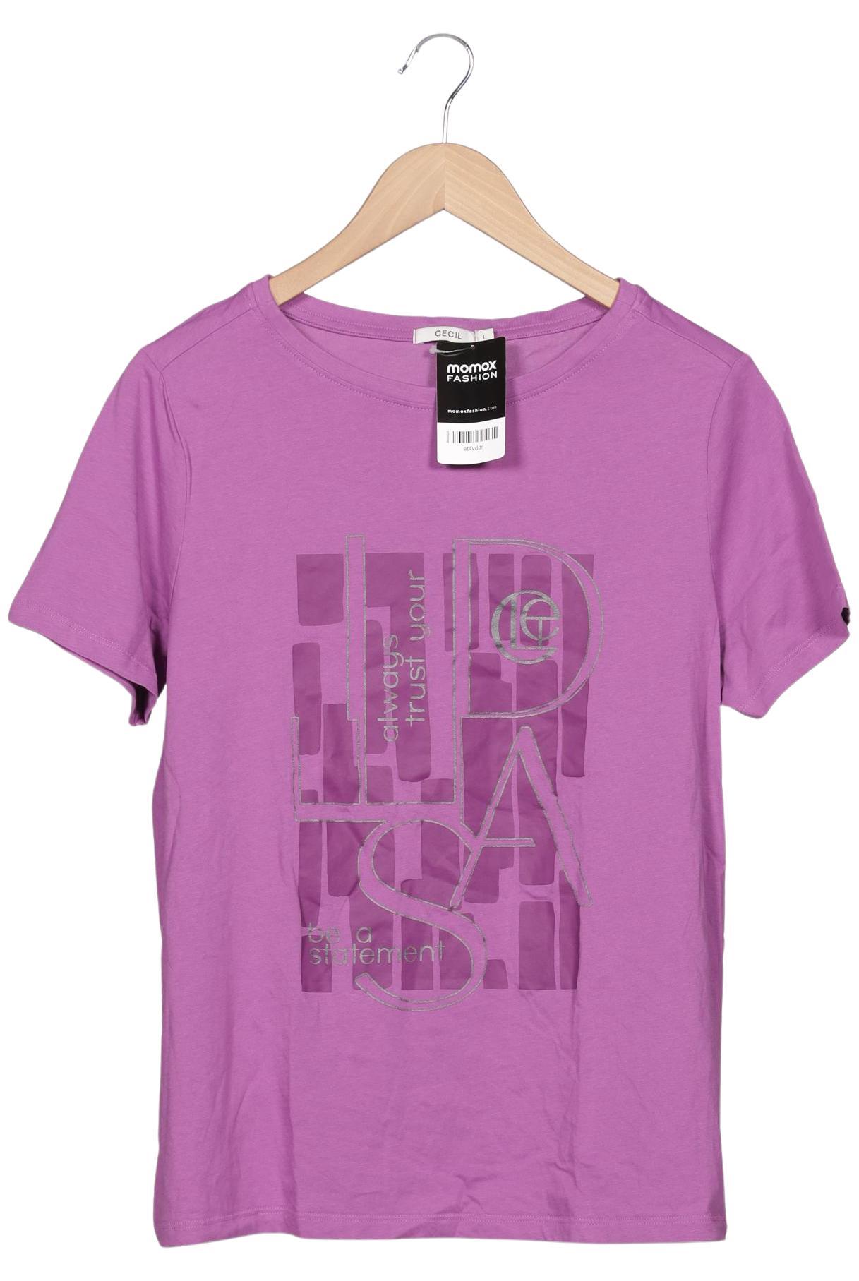 

Cecil Damen T-Shirt, flieder, Gr. 42