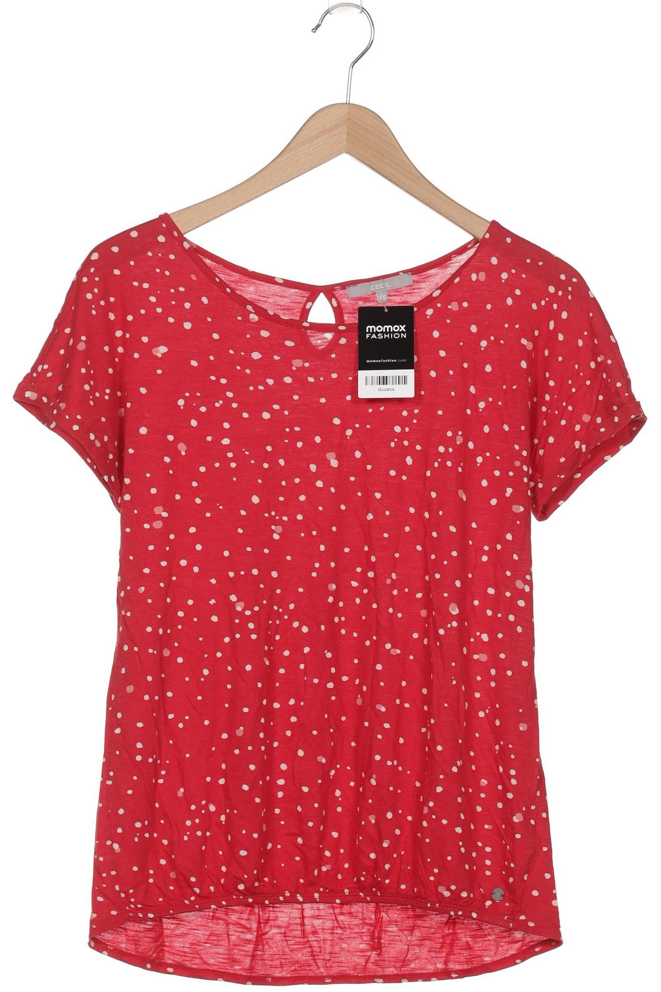 

Cecil Damen T-Shirt, rot, Gr. 34