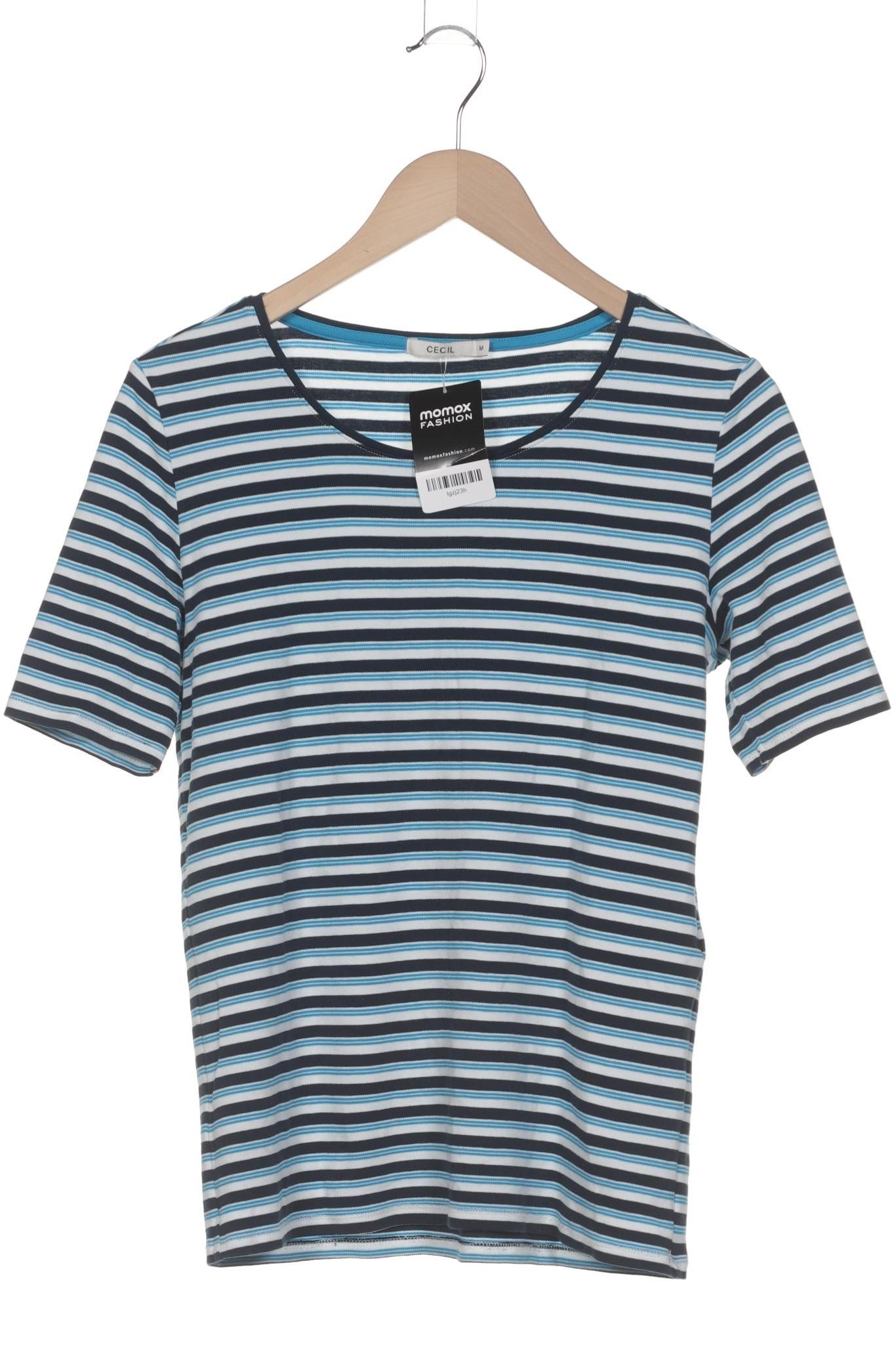 

Cecil Damen T-Shirt, blau, Gr. 38
