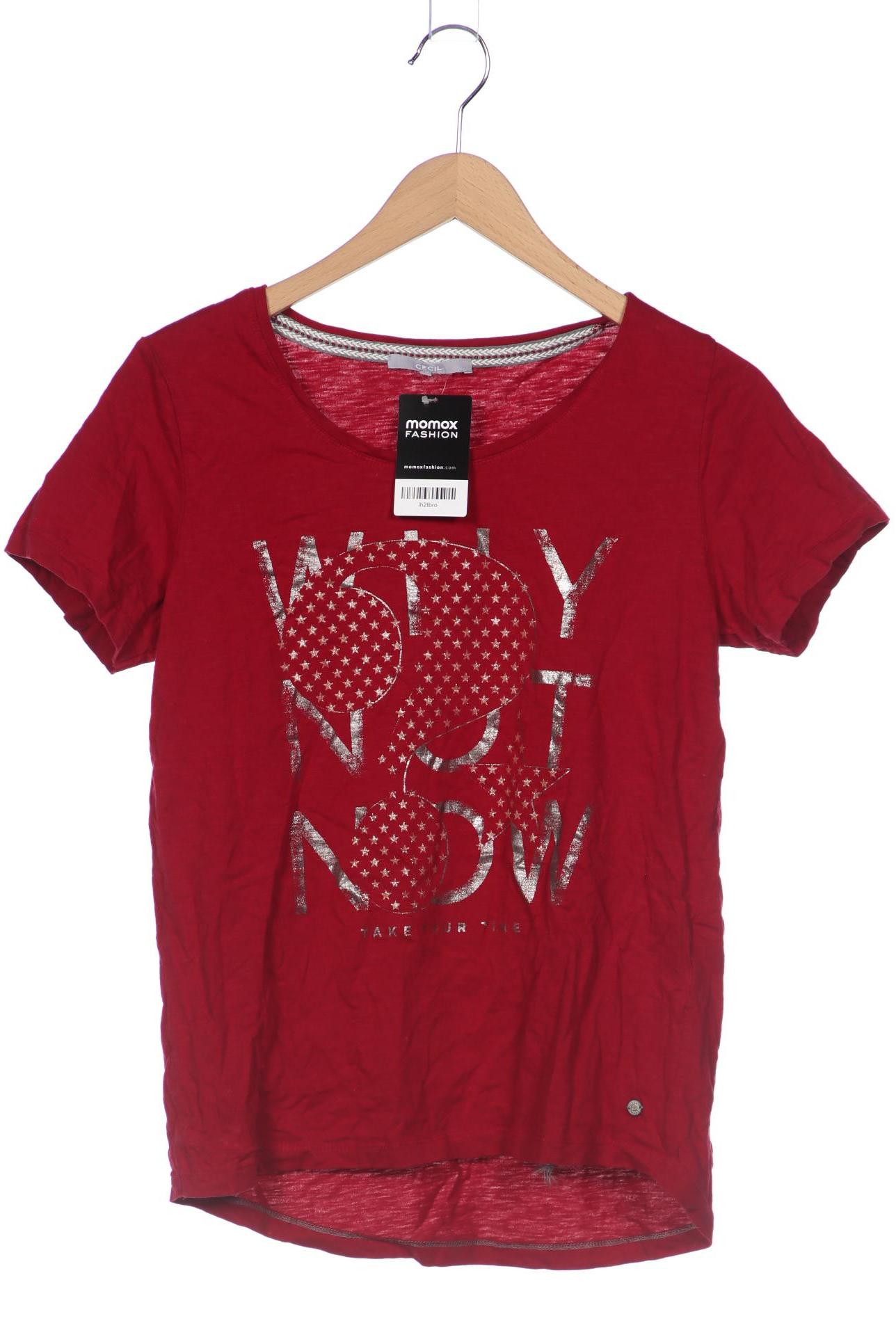 

CECIL Damen T-Shirt, bordeaux