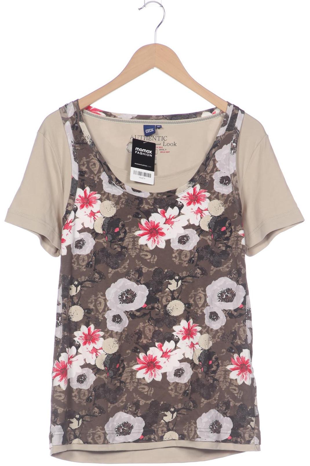 

Cecil Damen T-Shirt, braun, Gr. 44