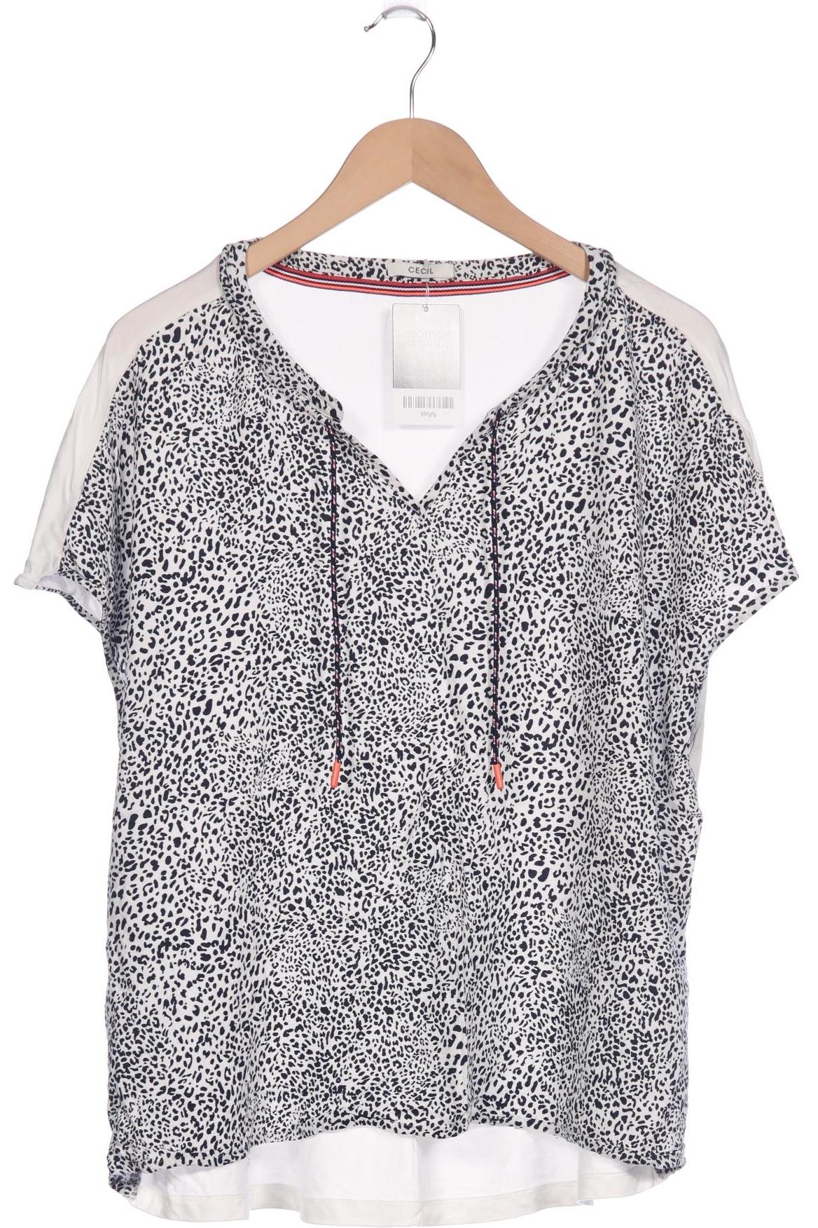 

Cecil Damen T-Shirt, weiß, Gr. 46