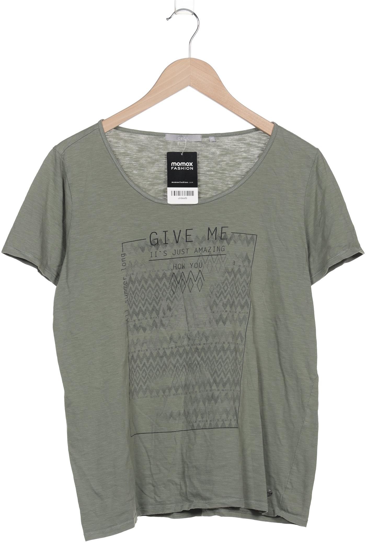 

Cecil Damen T-Shirt, grün, Gr. 44