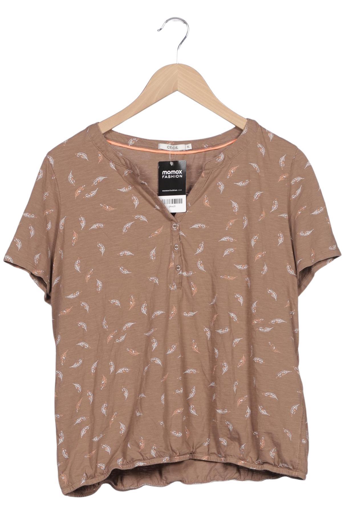 

Cecil Damen T-Shirt, braun, Gr. 44