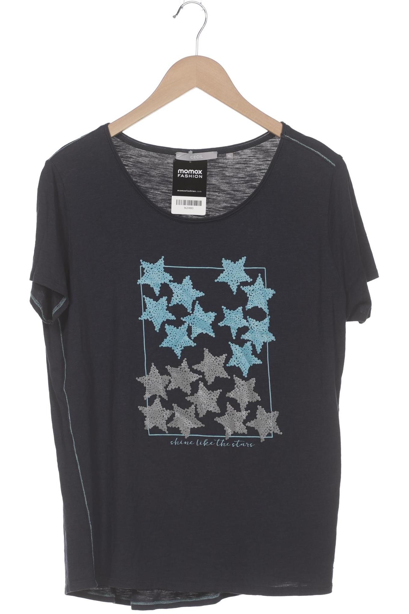 

Cecil Damen T-Shirt, marineblau, Gr. 44
