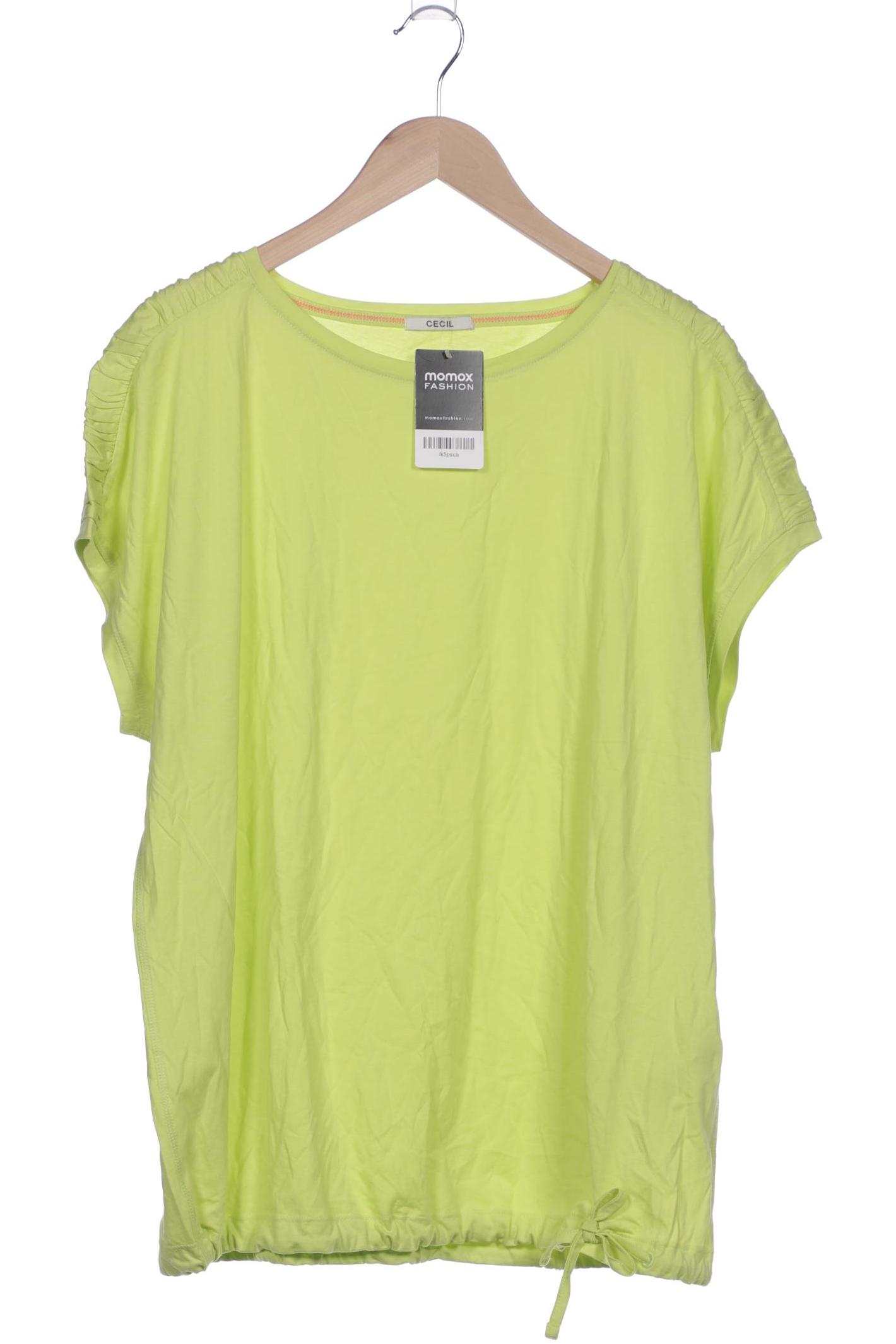 

Cecil Damen T-Shirt, hellgrün, Gr. 48