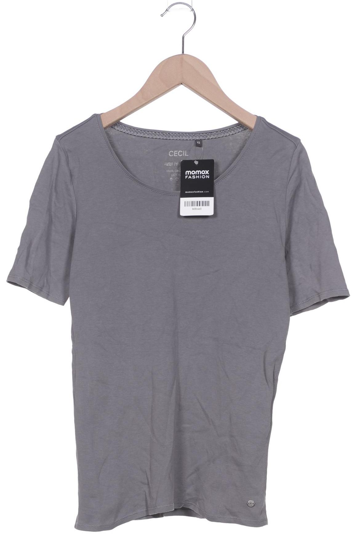 

Cecil Damen T-Shirt, grau, Gr. 34