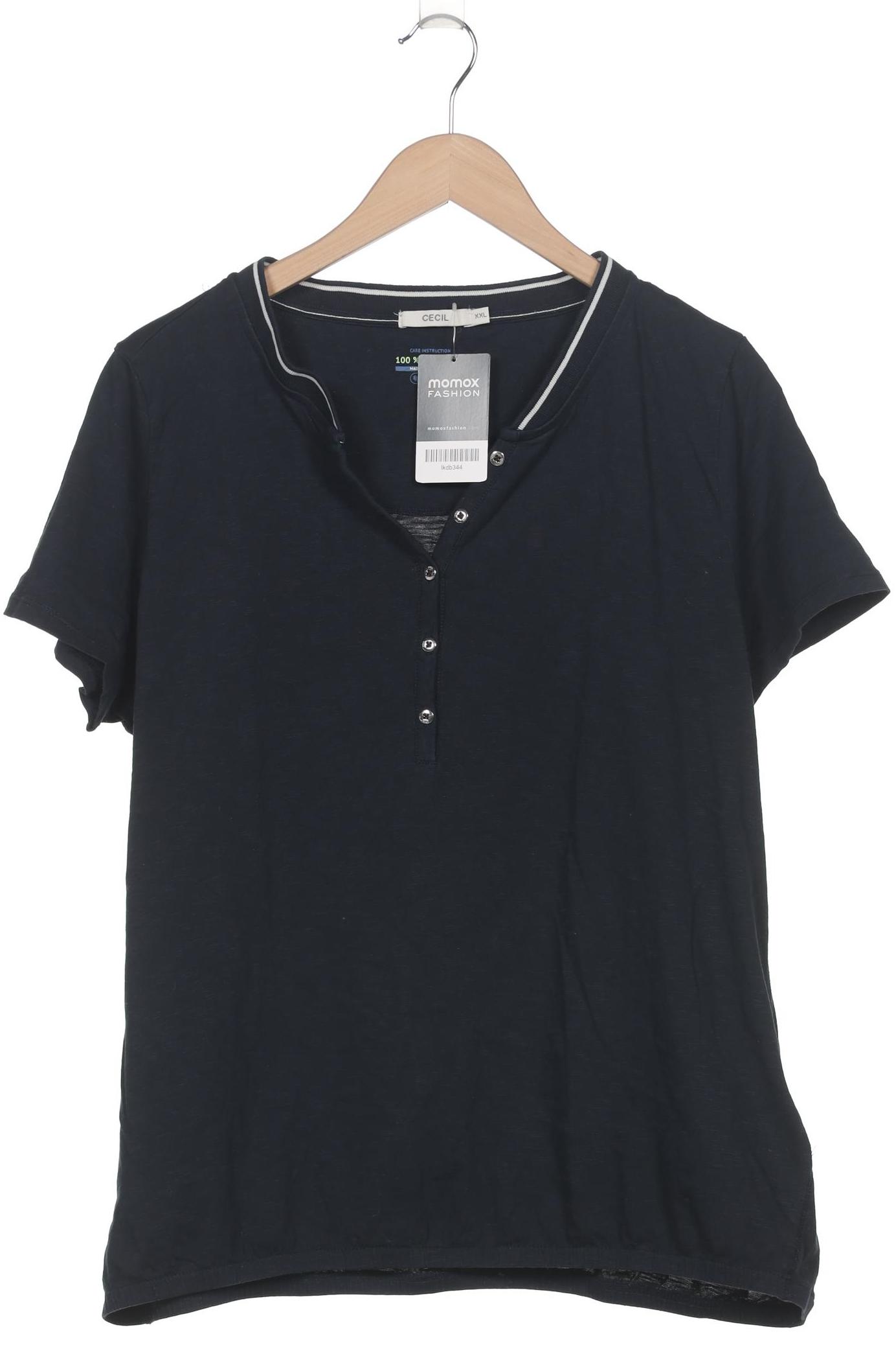 

Cecil Damen T-Shirt, marineblau, Gr. 46