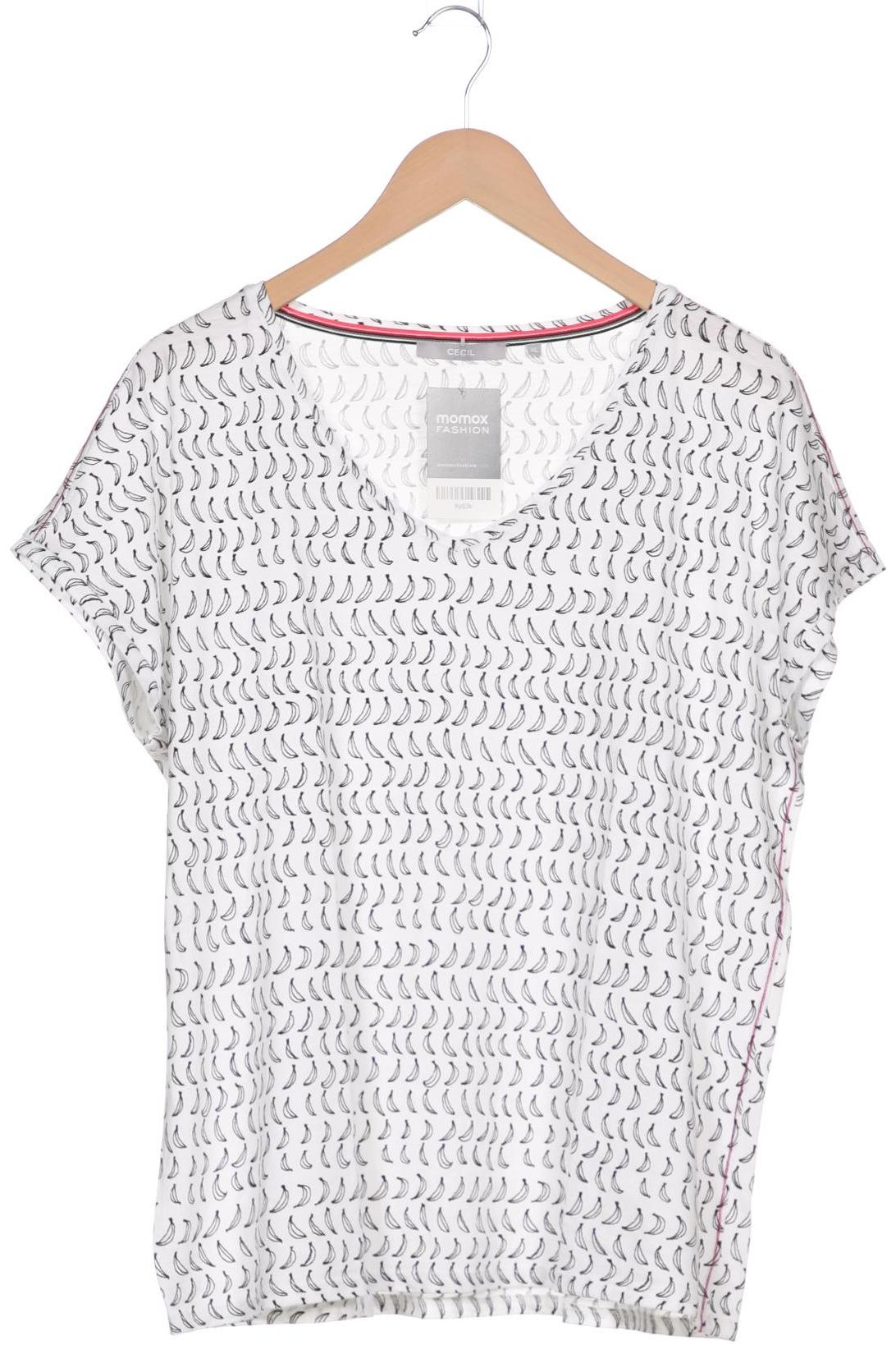 

CECIL Damen T-Shirt, weiß