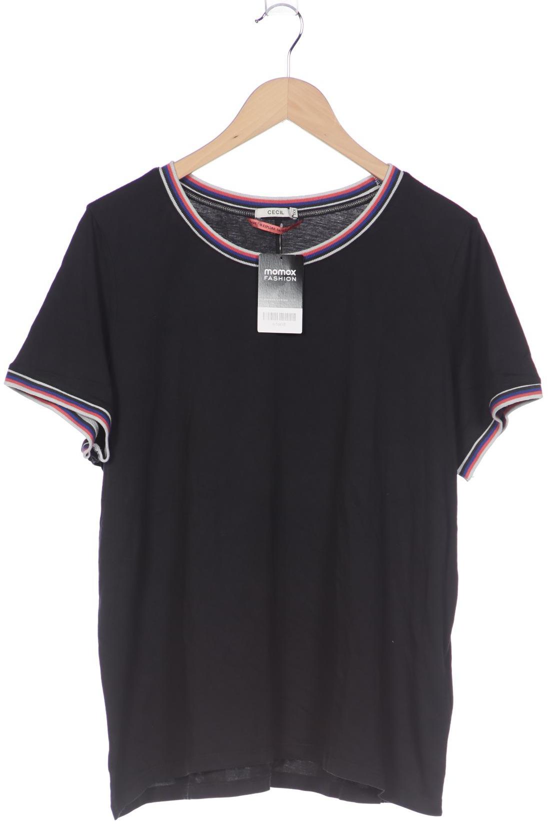 

CECIL Damen T-Shirt, schwarz