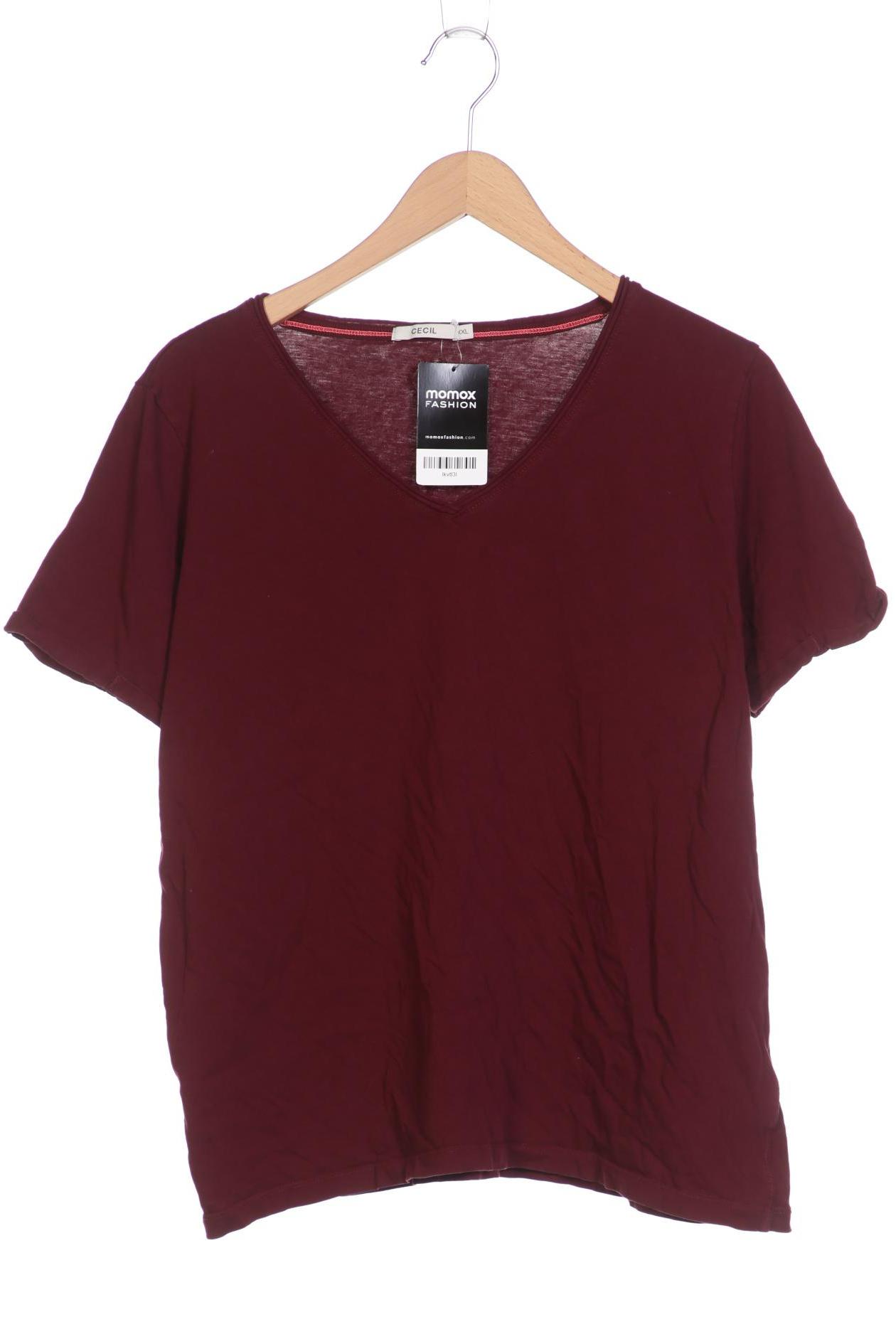 

CECIL Damen T-Shirt, bordeaux
