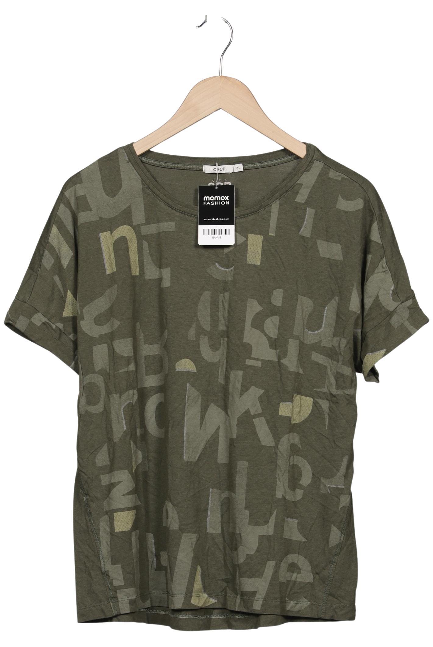 

Cecil Damen T-Shirt, grün, Gr. 44