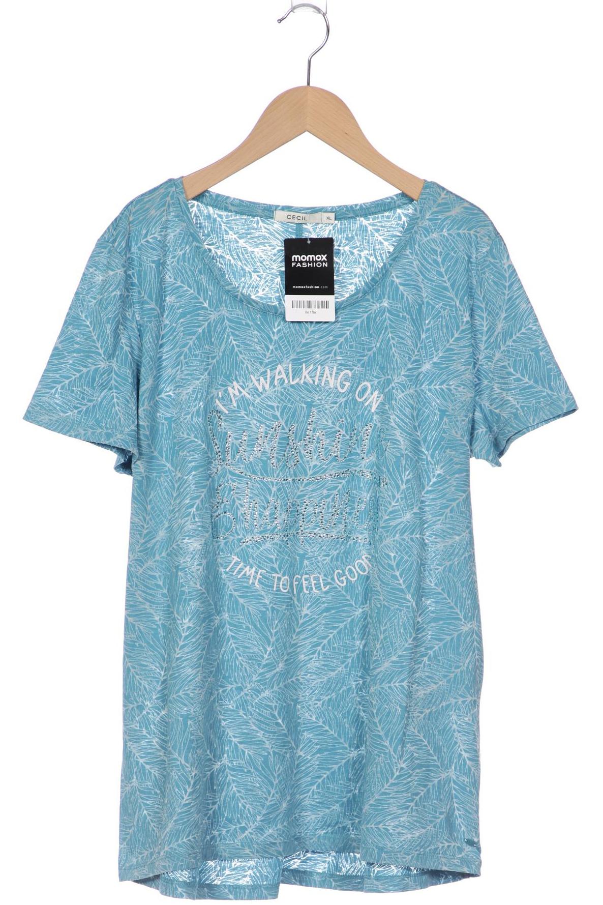

CECIL Damen T-Shirt, blau