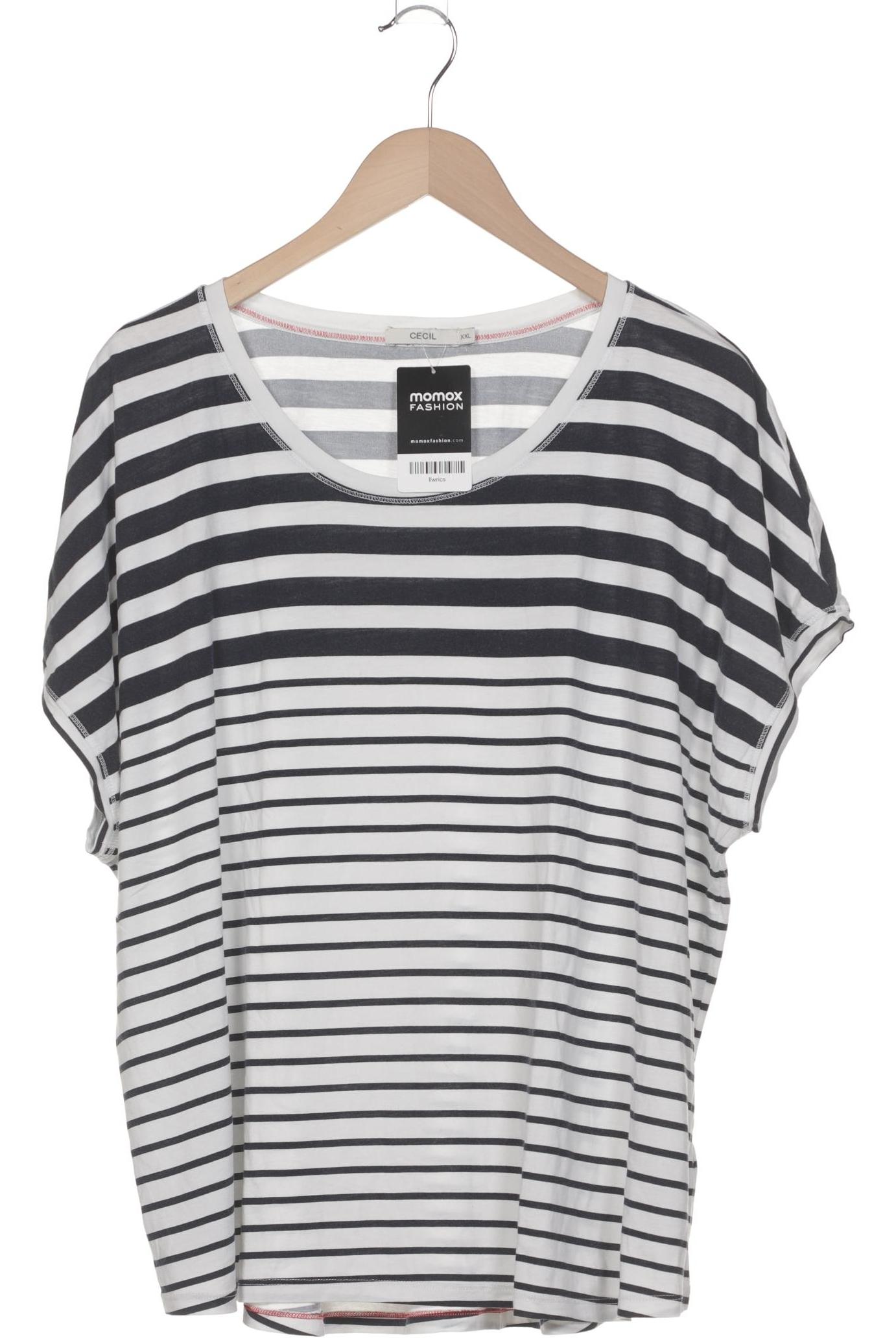 

Cecil Damen T-Shirt, weiß, Gr. 46