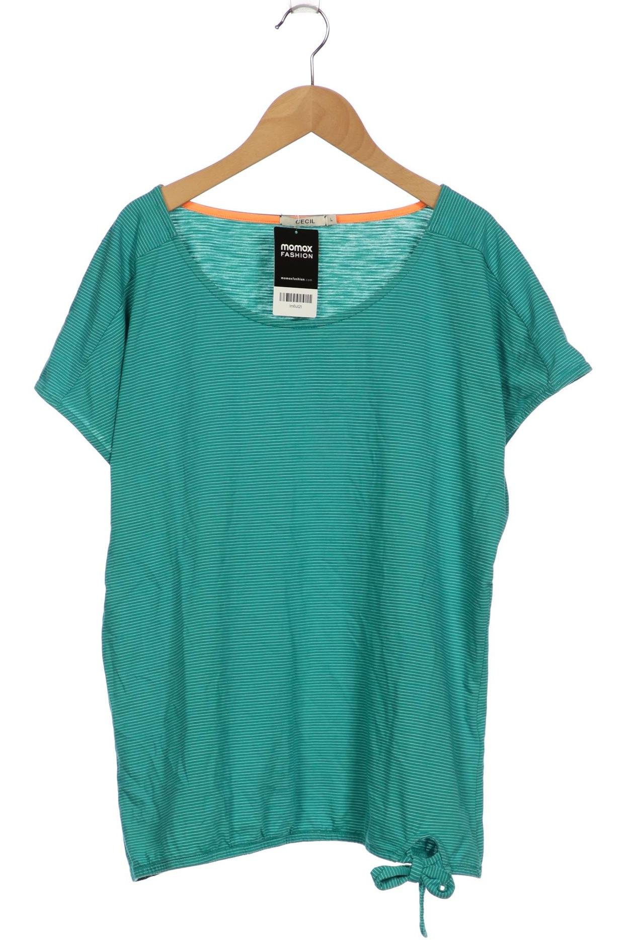

Cecil Damen T-Shirt, hellgrün, Gr. 42
