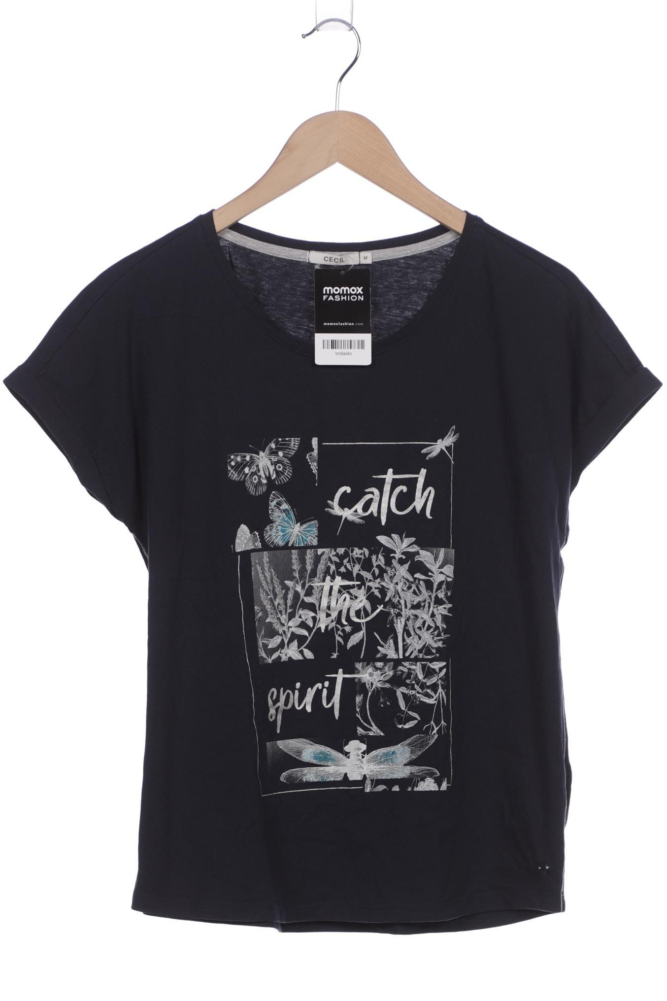 

Cecil Damen T-Shirt, marineblau, Gr. 38