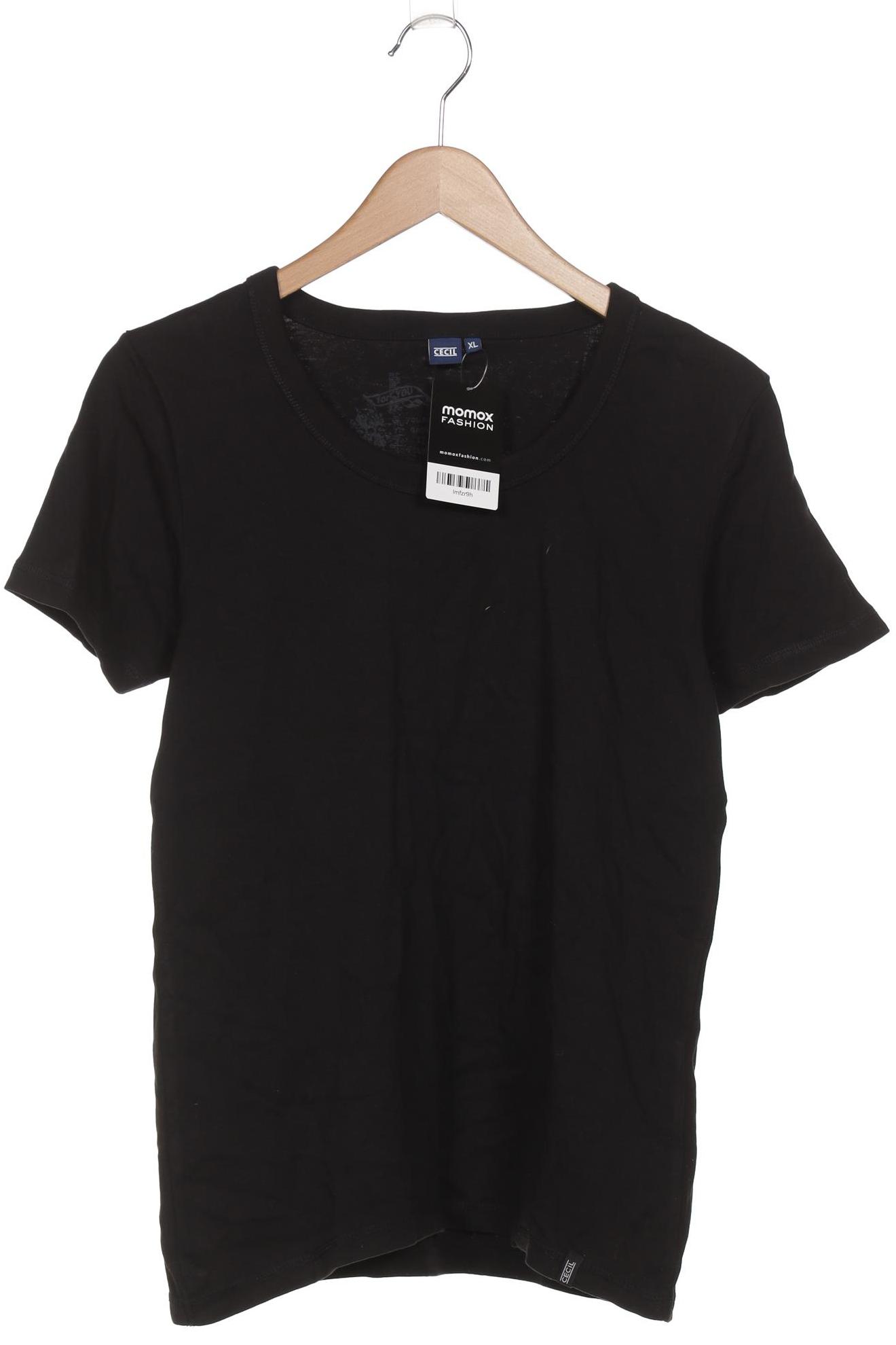 

Cecil Damen T-Shirt, schwarz, Gr. 44