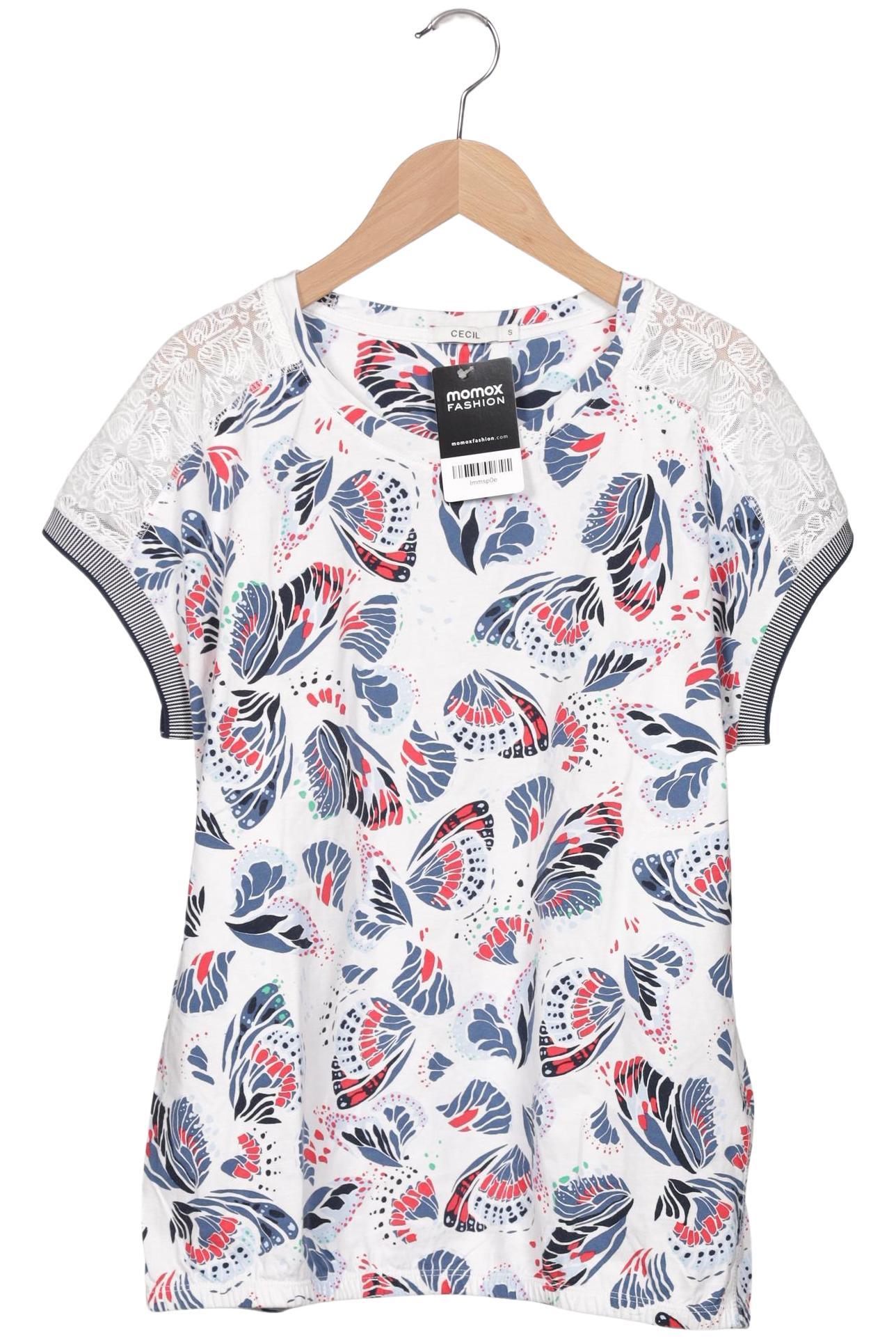 

Cecil Damen T-Shirt, weiß, Gr. 36