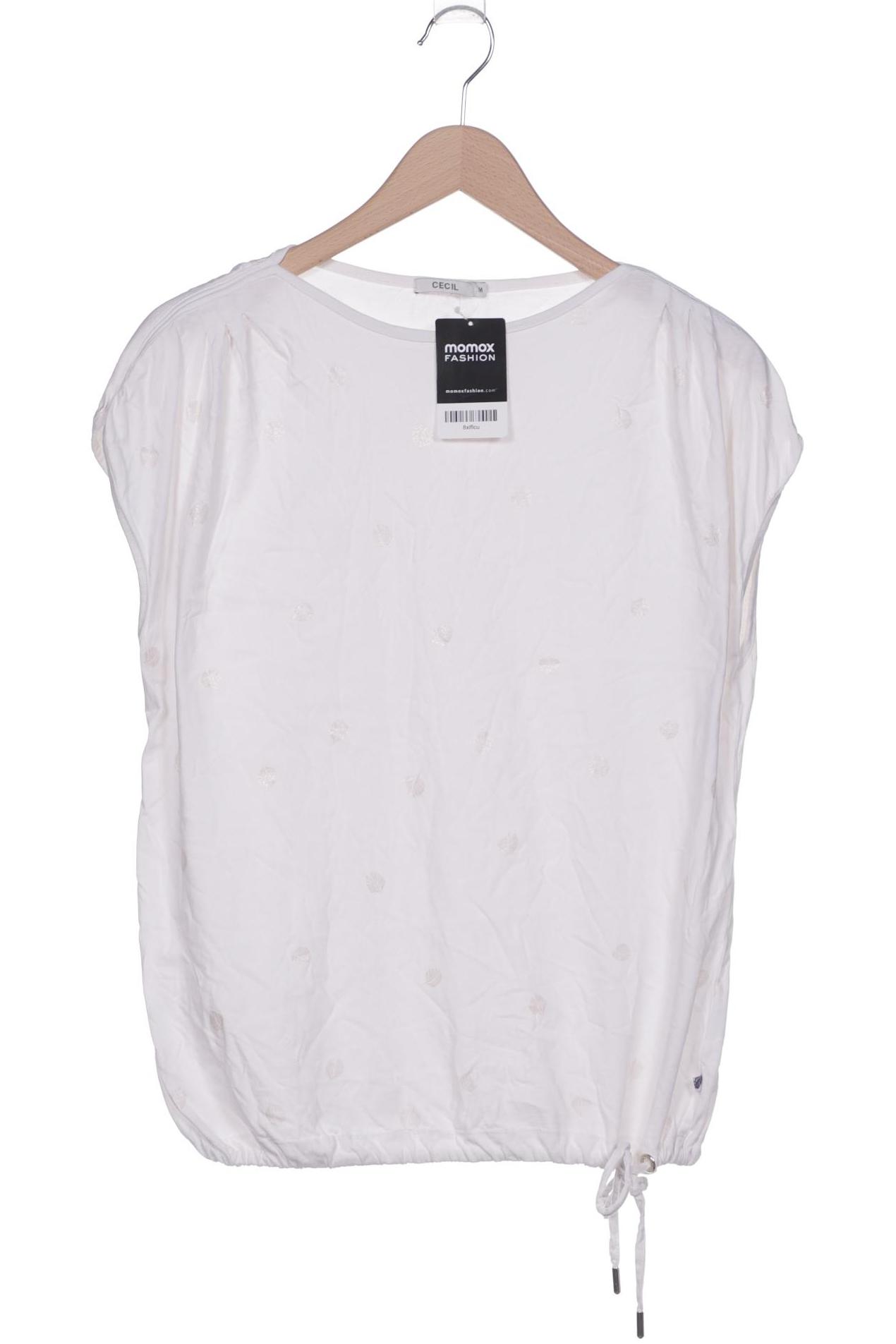 

Cecil Damen T-Shirt, weiß, Gr. 38