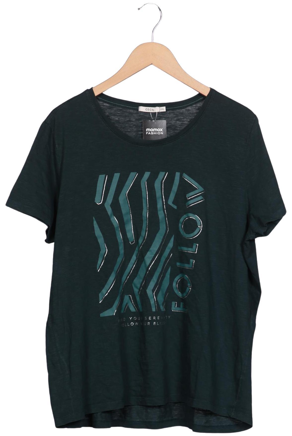 

Cecil Damen T-Shirt, grün, Gr. 46