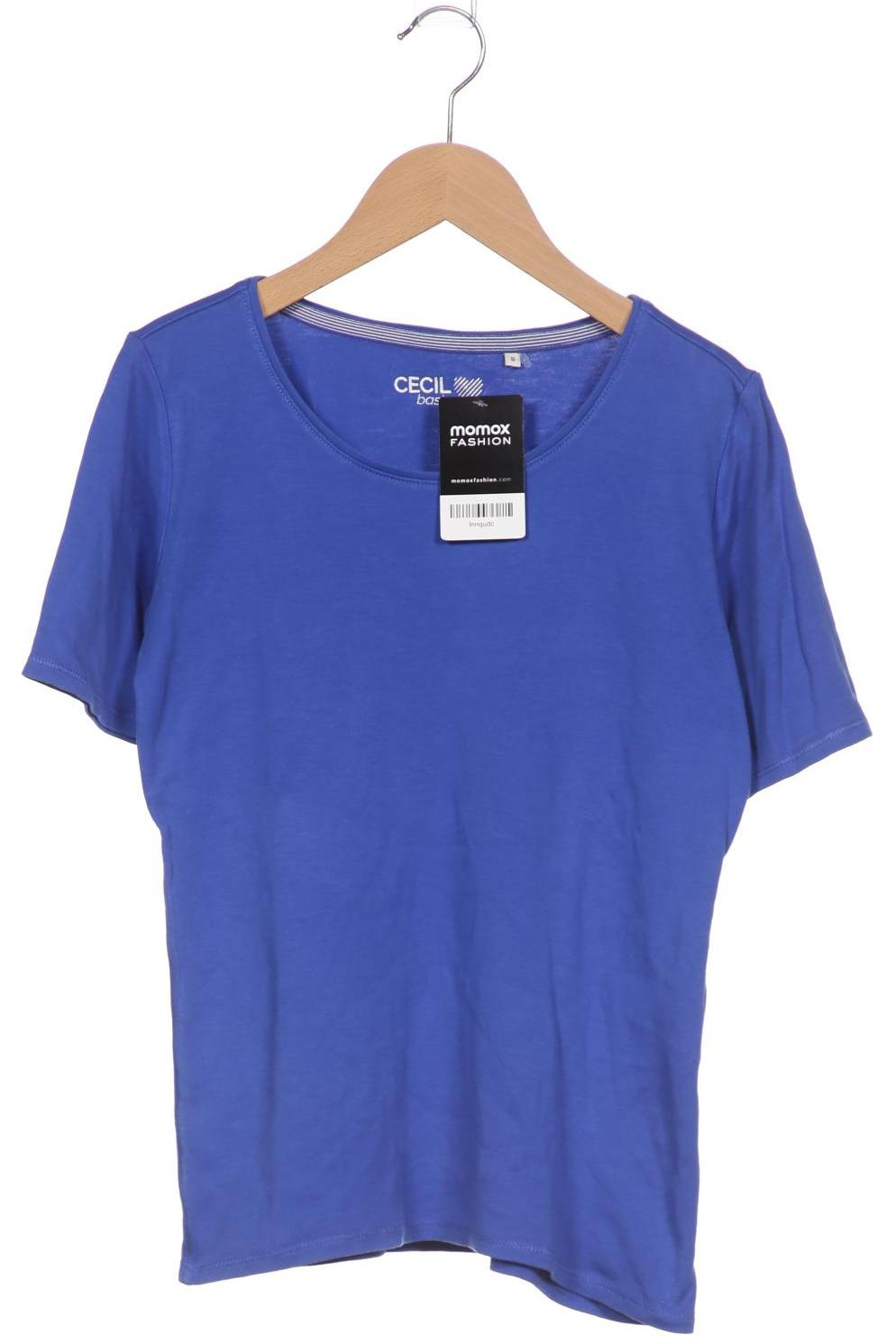 

Cecil Damen T-Shirt, blau, Gr. 36