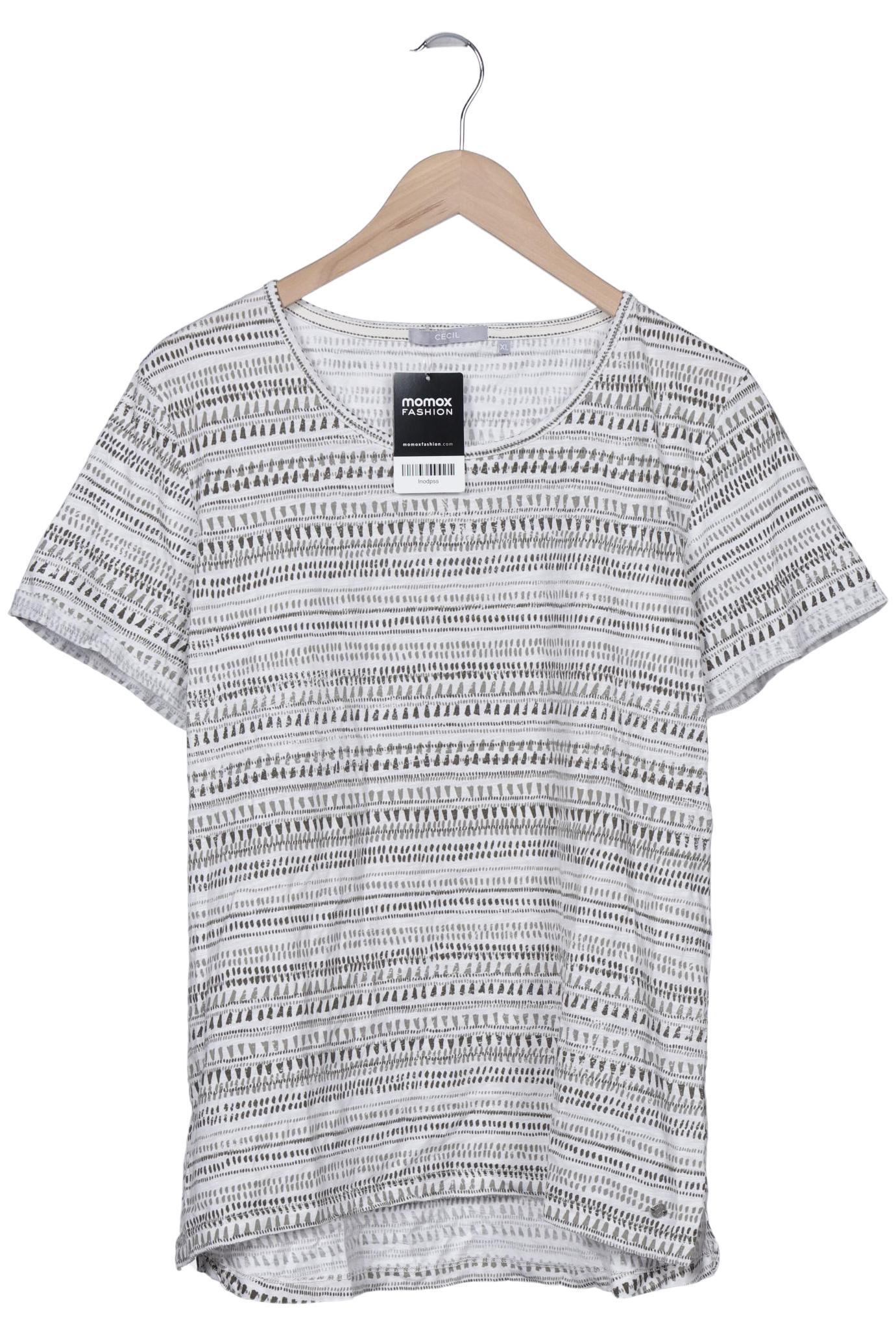 

Cecil Damen T-Shirt, weiß, Gr. 44