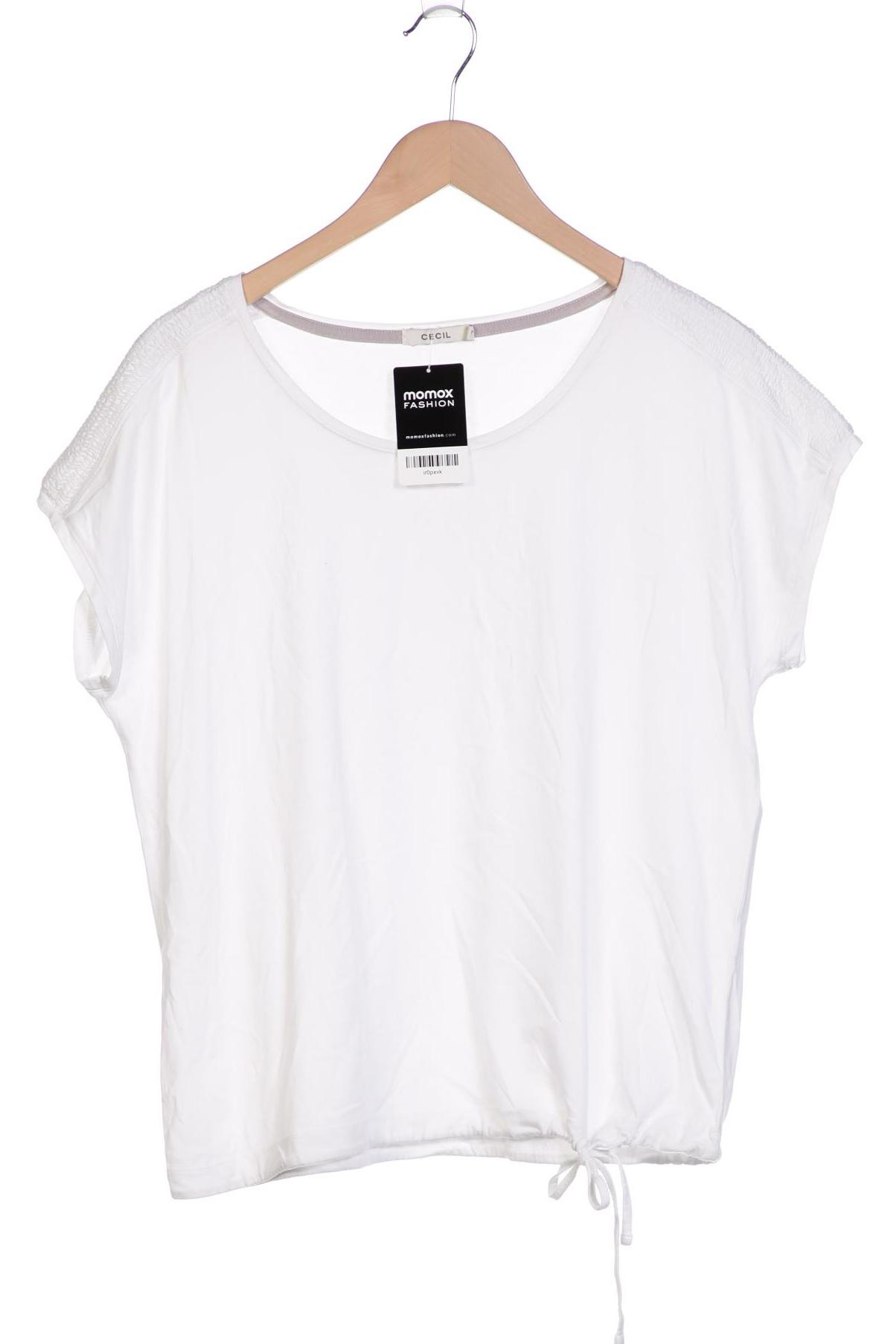 

Cecil Damen T-Shirt, weiß, Gr. 42