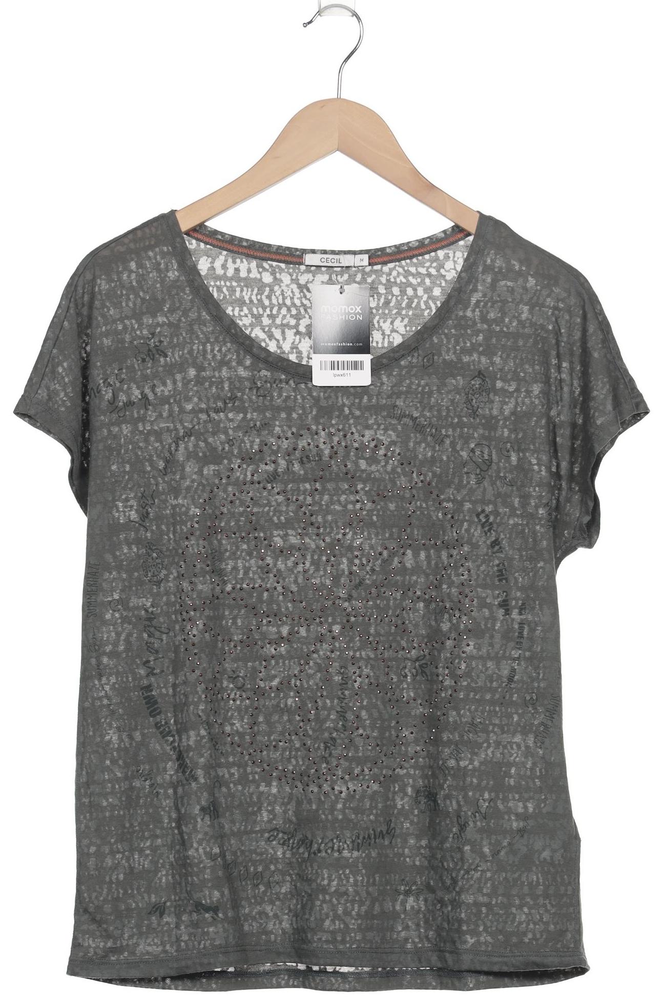 

Cecil Damen T-Shirt, grau, Gr. 38