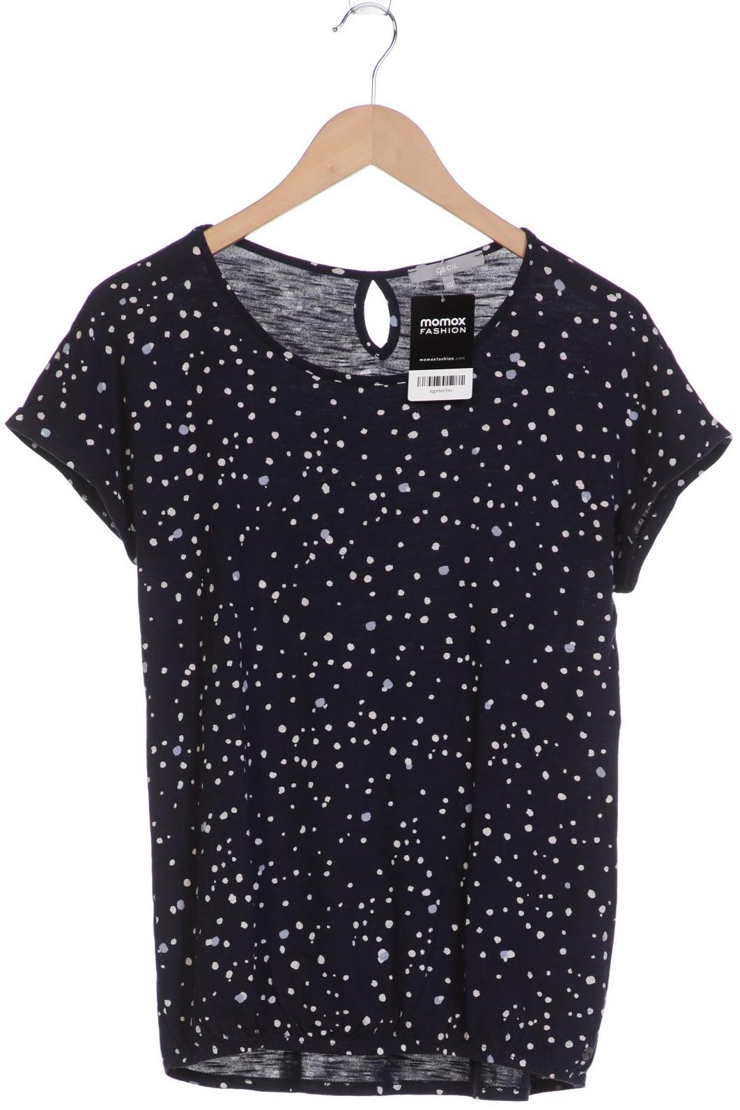 

CECIL Damen T-Shirt, marineblau