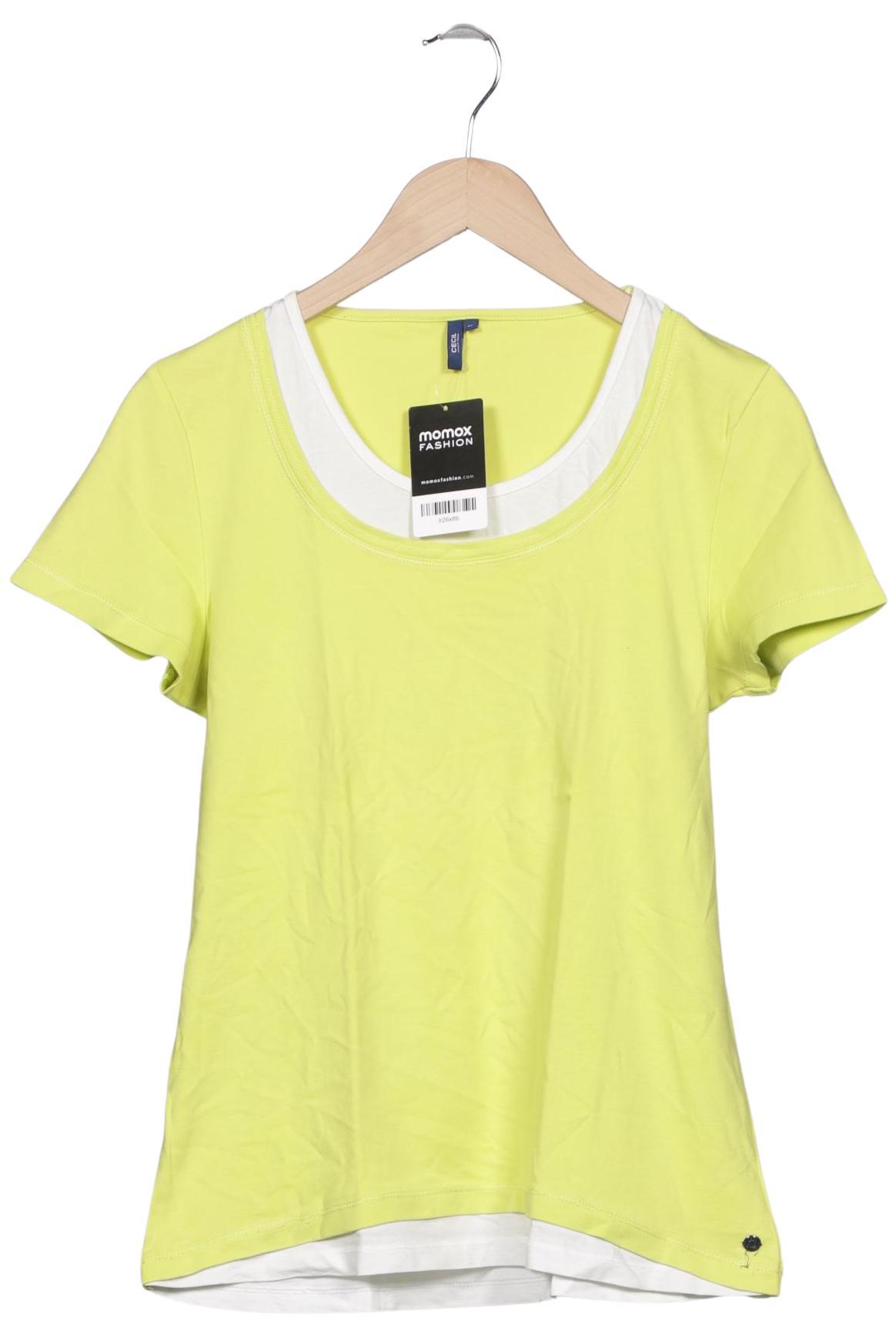 

Cecil Damen T-Shirt, gelb, Gr. 38