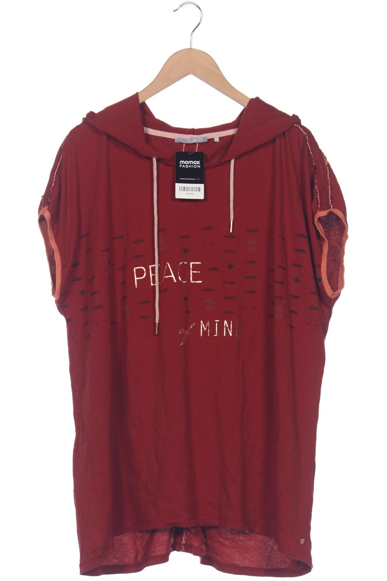 

Cecil Damen T-Shirt, rot, Gr. 46