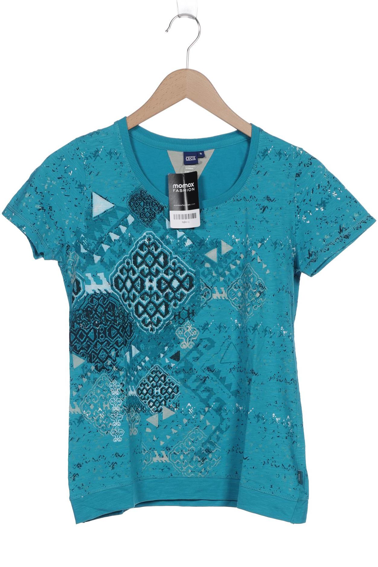 

CECIL Damen T-Shirt, blau