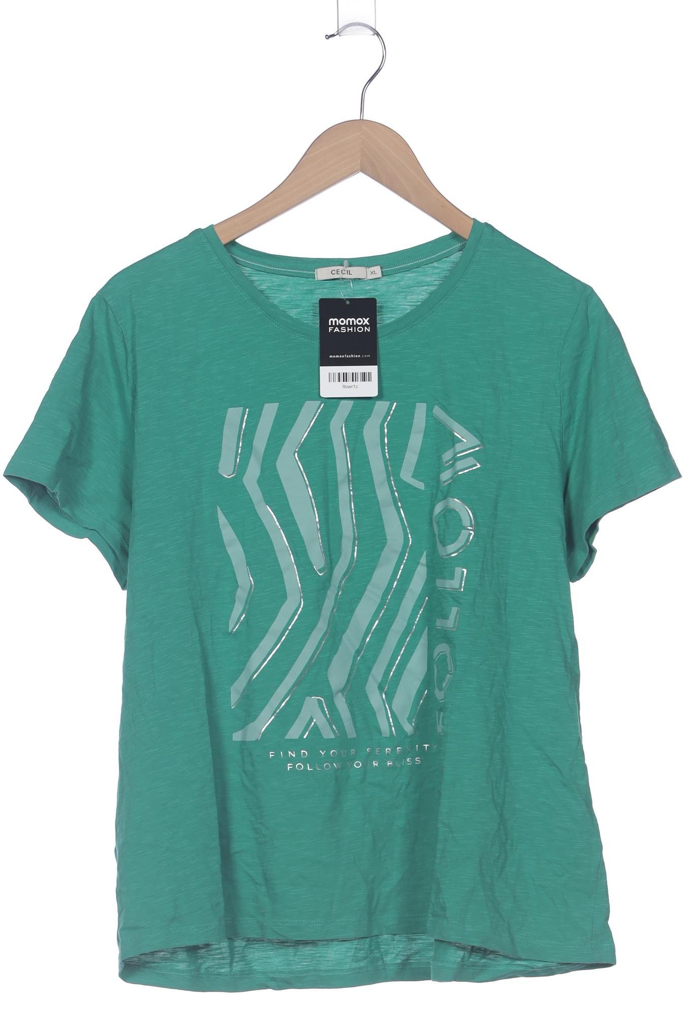 

Cecil Damen T-Shirt, grün, Gr. 44