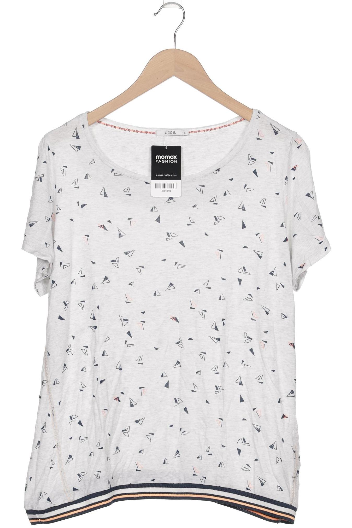 

Cecil Damen T-Shirt, grau, Gr. 42